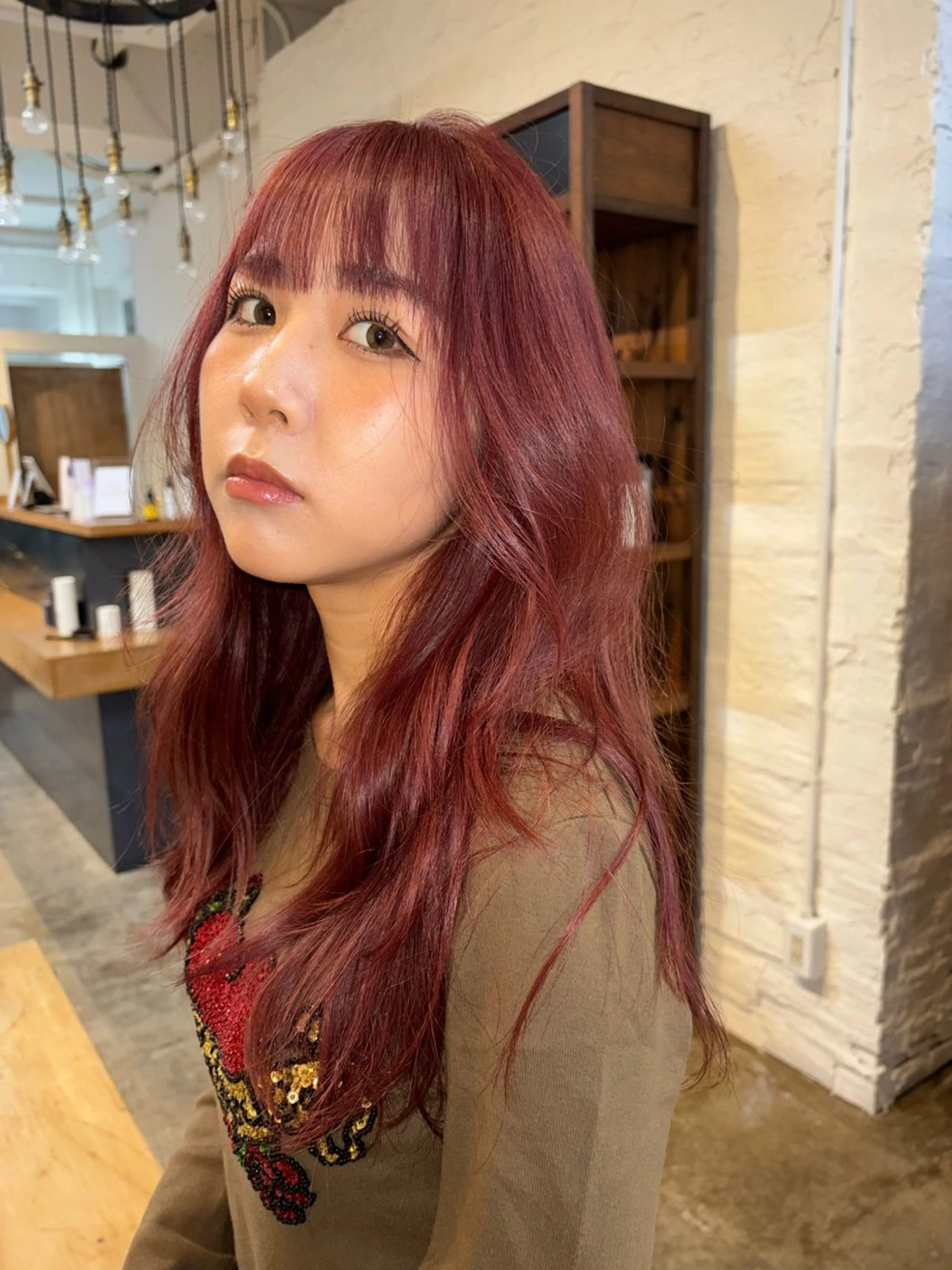 カラー ダブルカラー YURiA レイヤー🫧のヘアスタイル