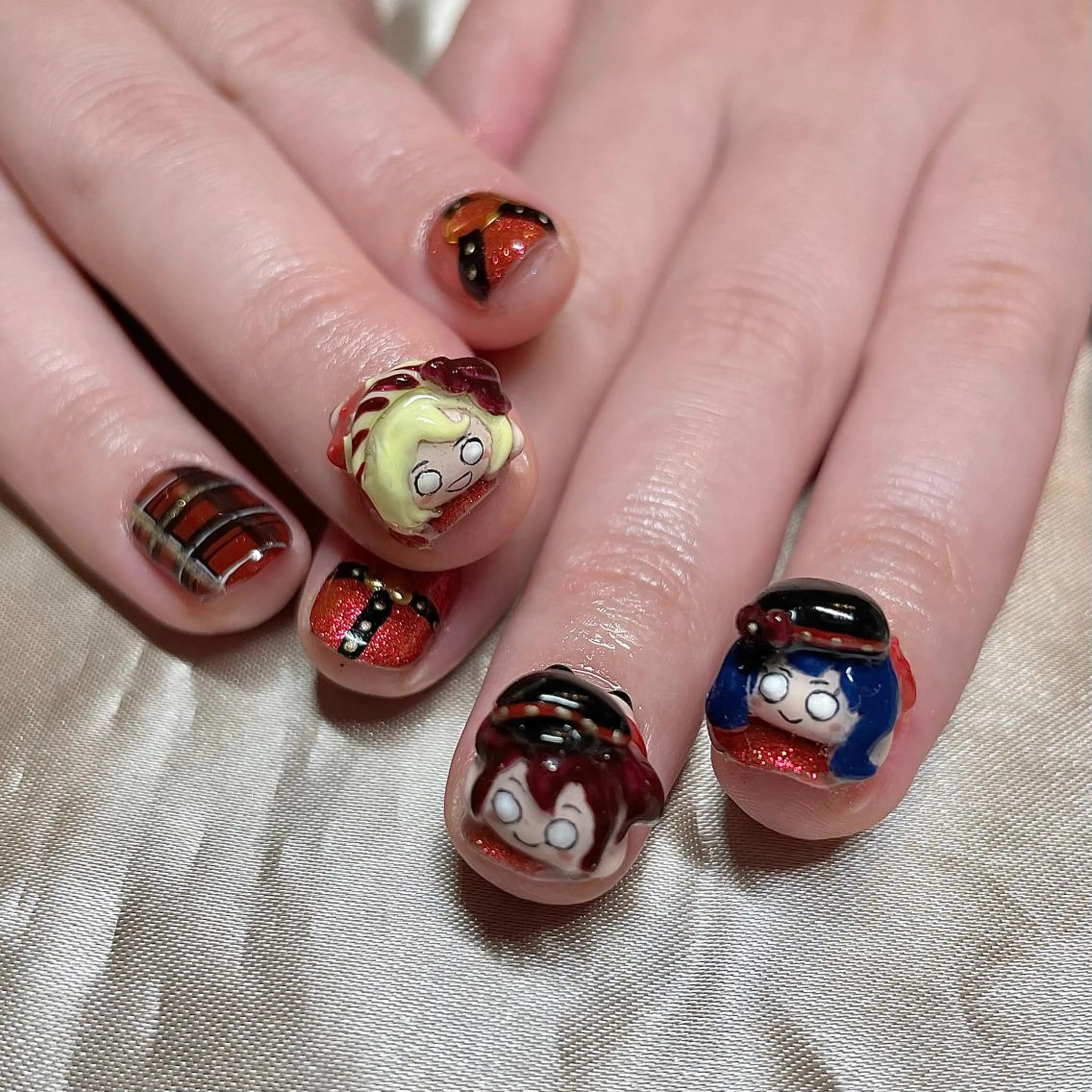 ショート カラー パーマ ヘアアレンジ メンズ キッズ ネイル マツエク・マツパ nail&eye Aoのマツエク・マツパデザイン