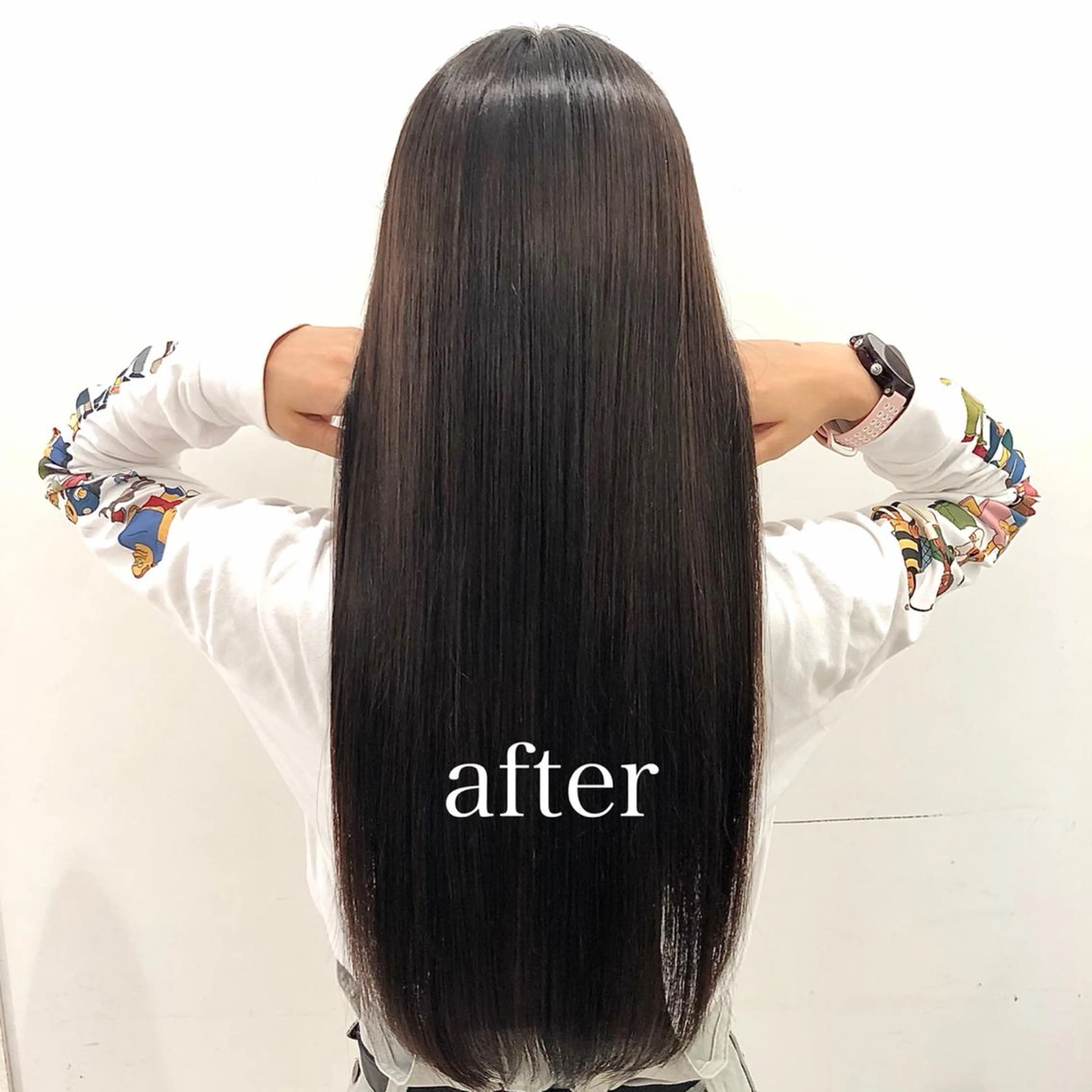 セミロング カラー 髪質改善 トリートメント platinam doll南草津店のマツエク・マツパデザイン