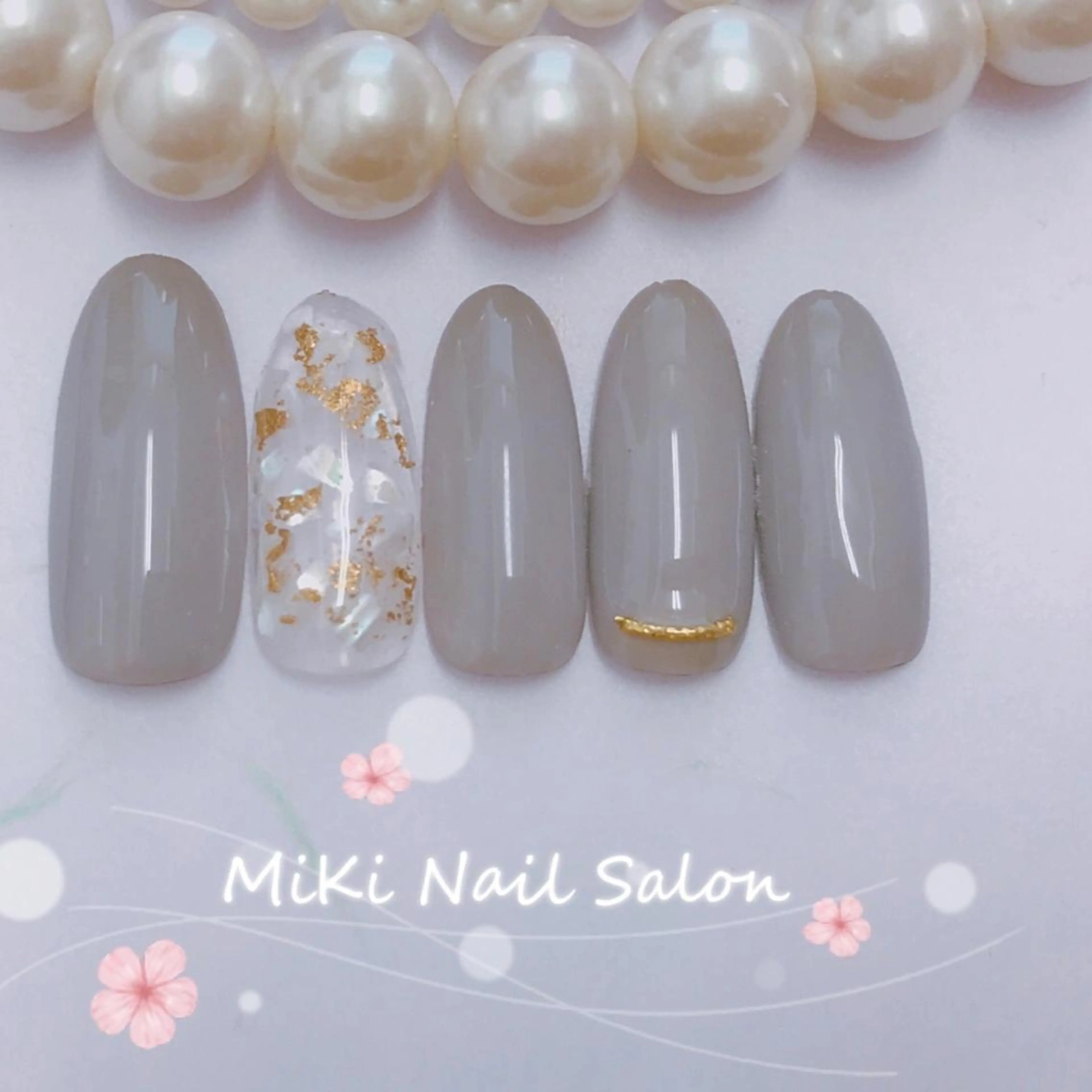 ネイル MiKi Nai池袋 長さだし得意のネイルデザイン