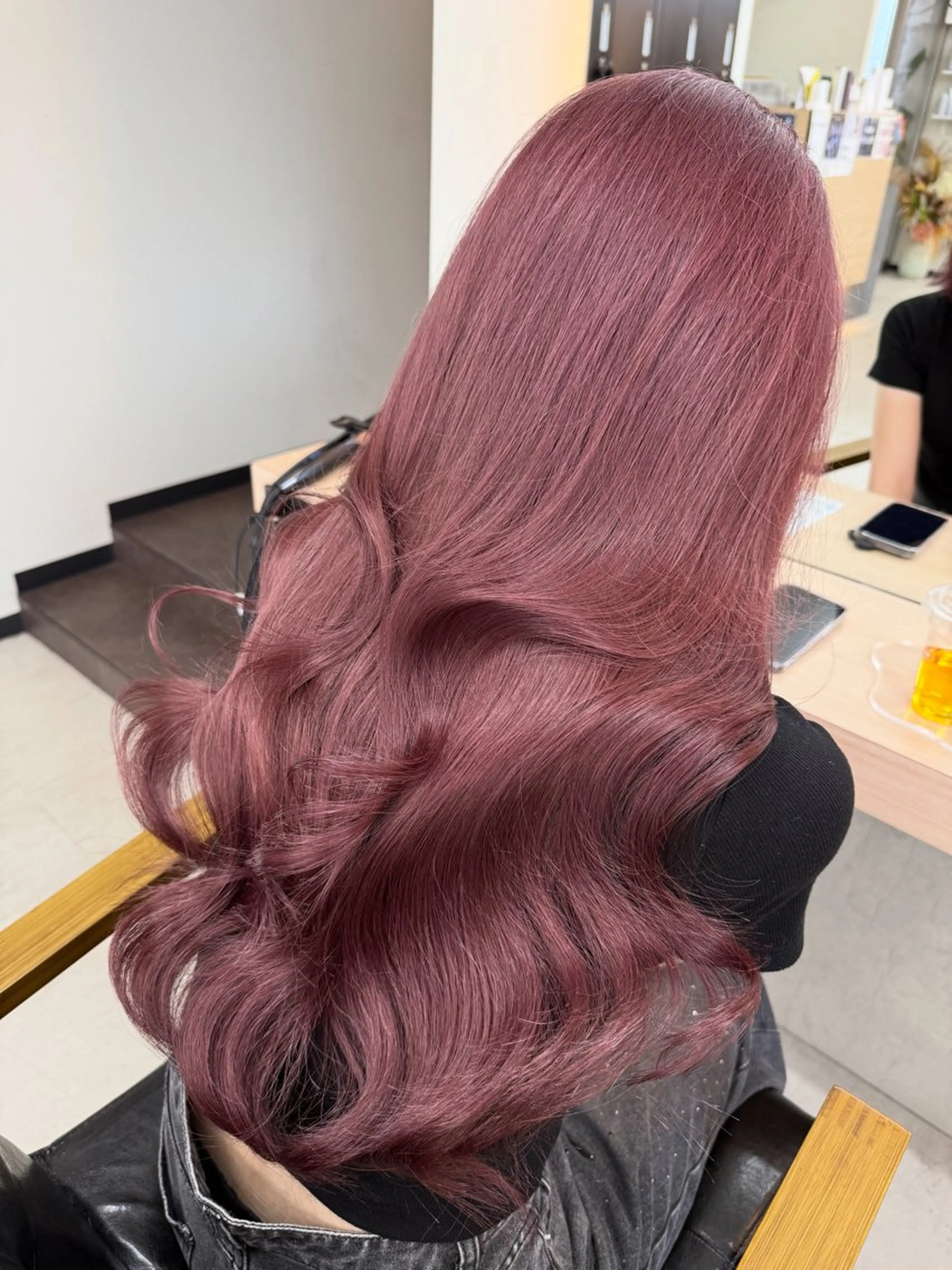 ロング カラー カット ヘアカラー トリートメント 𝐑𝐲𝐮𝐤𝐢 【店長】ALEAPのヘアスタイル