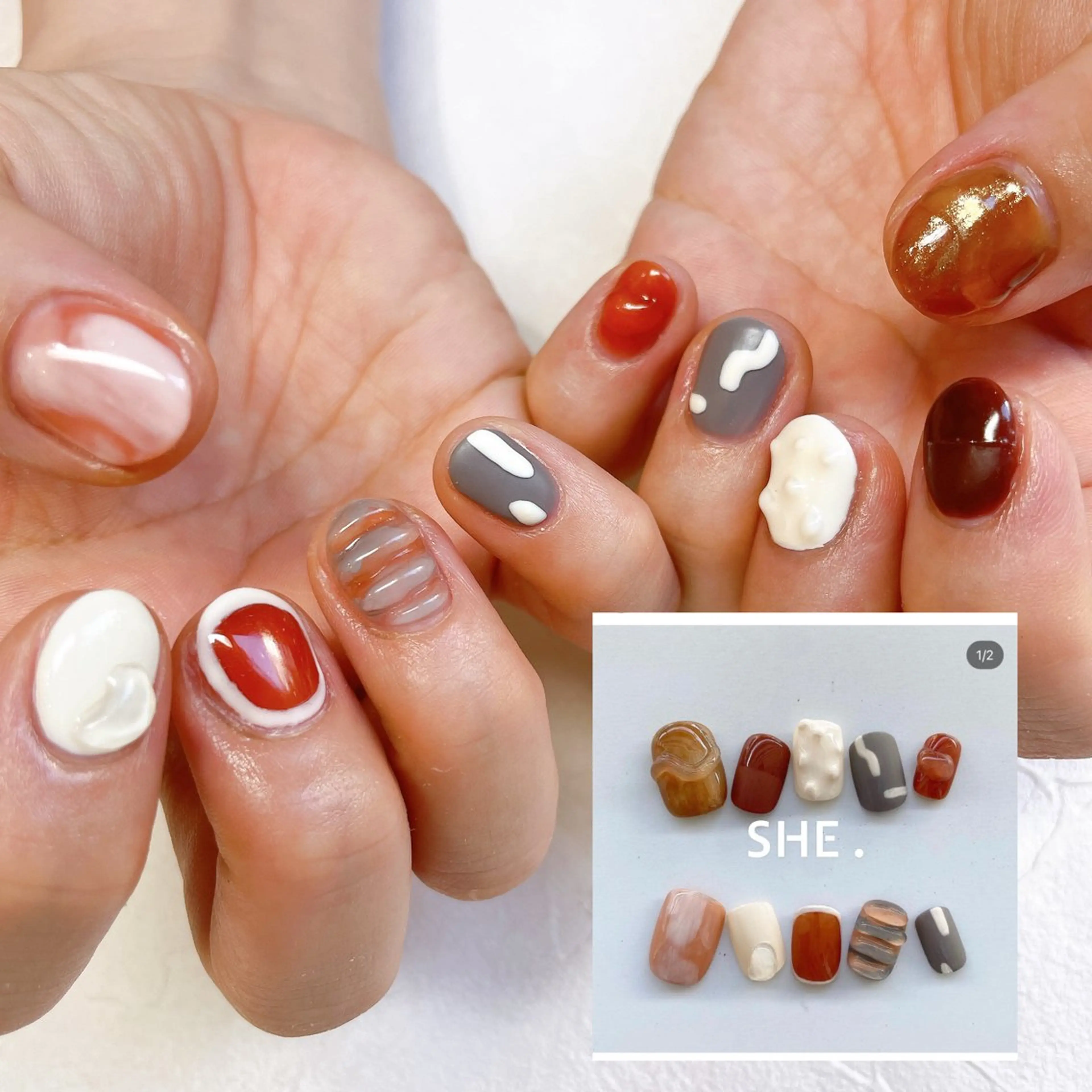 ネイル Luana nail&eye 亀戸所属・Luana Sono nailのネイルデザイン