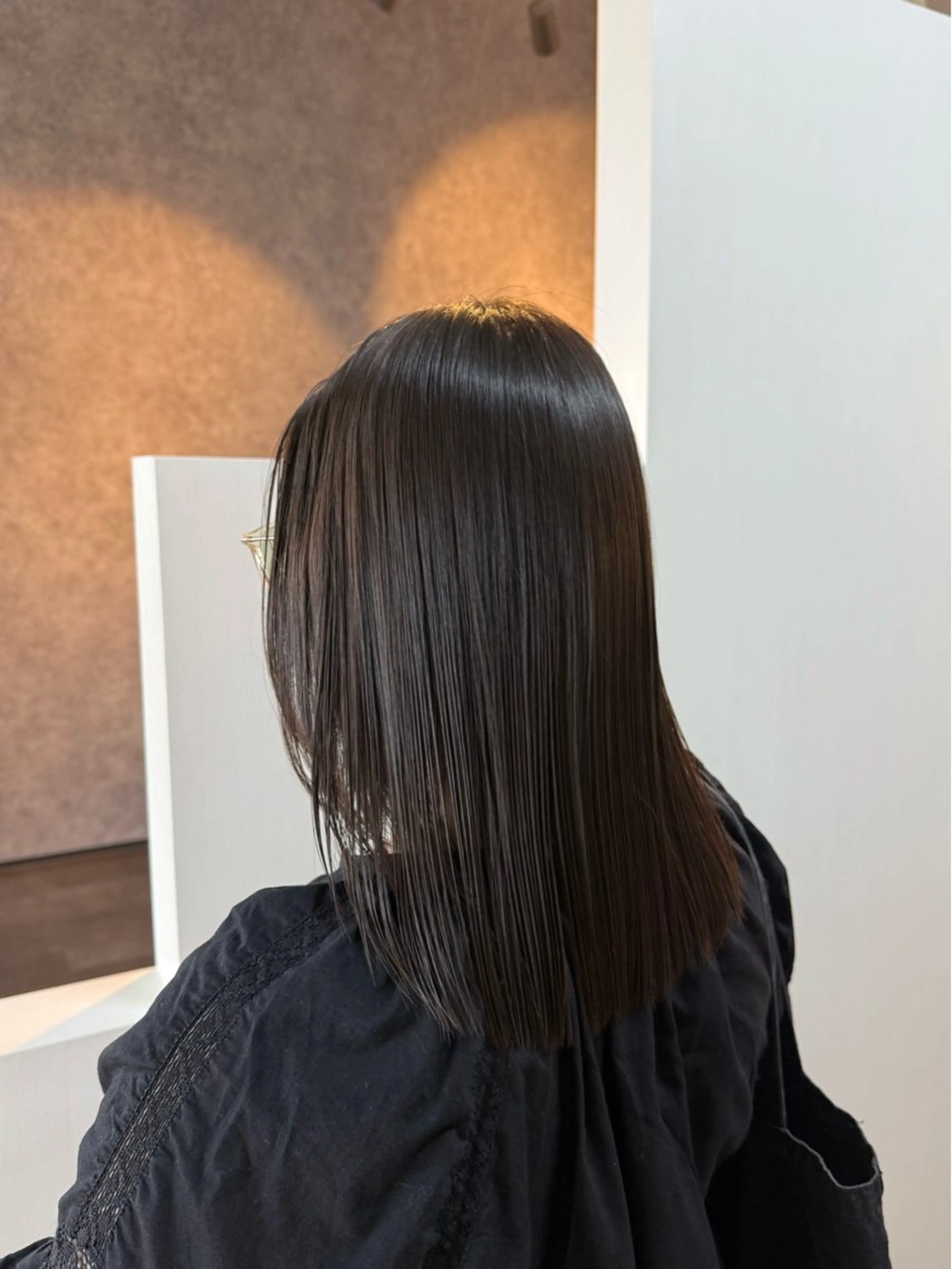 ミディアム 髪質改善 カット ヘアカラー トリートメント 似合わせカット/ レディース特化/佑月のヘアスタイル