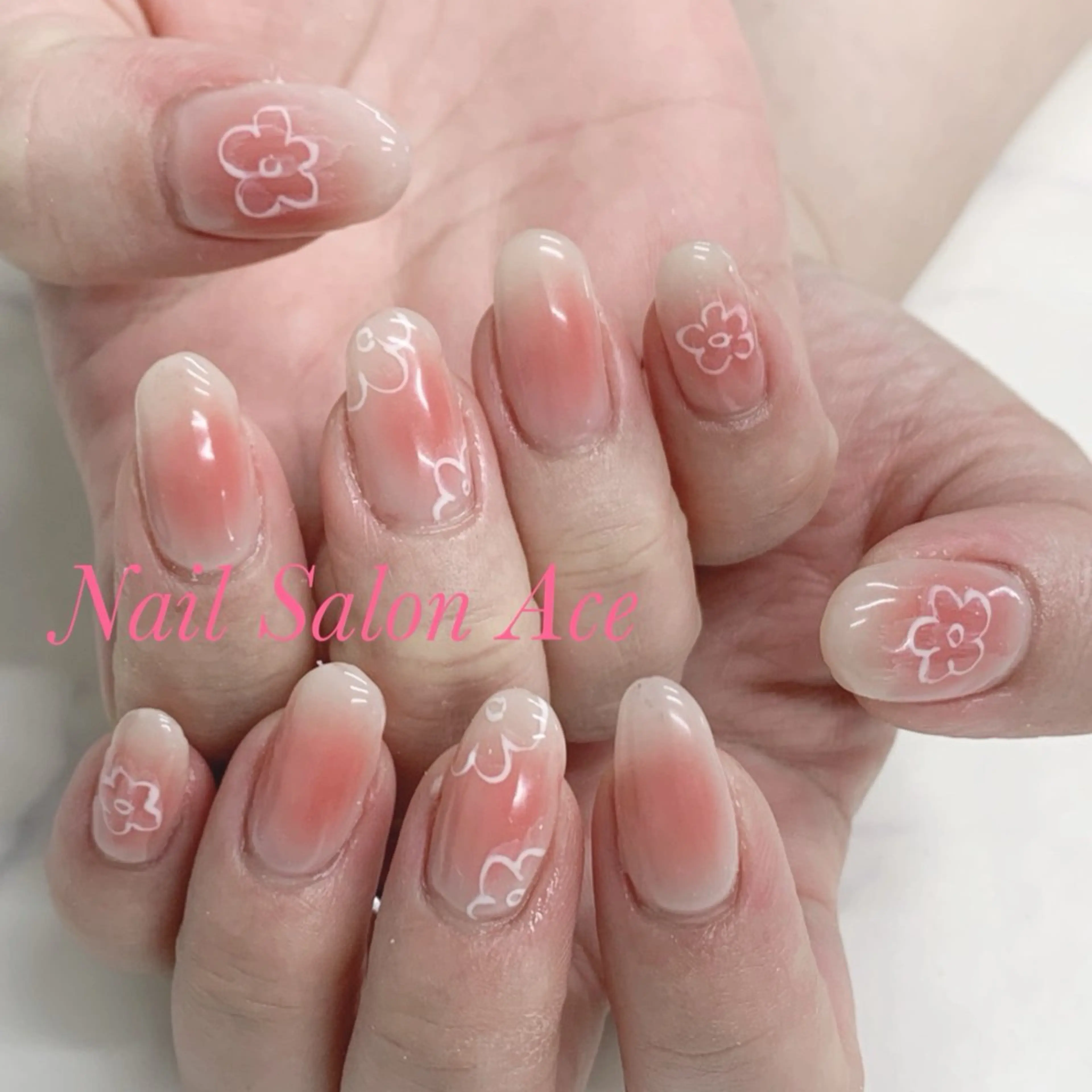 ネイル メンズネイル ニュアンスネイル ハンドネイル ハンドケア Beauty Salon Ace（ネイルサロン　エース）所属・池袋フィルイン Ace♡長さだしのネイルデザイン