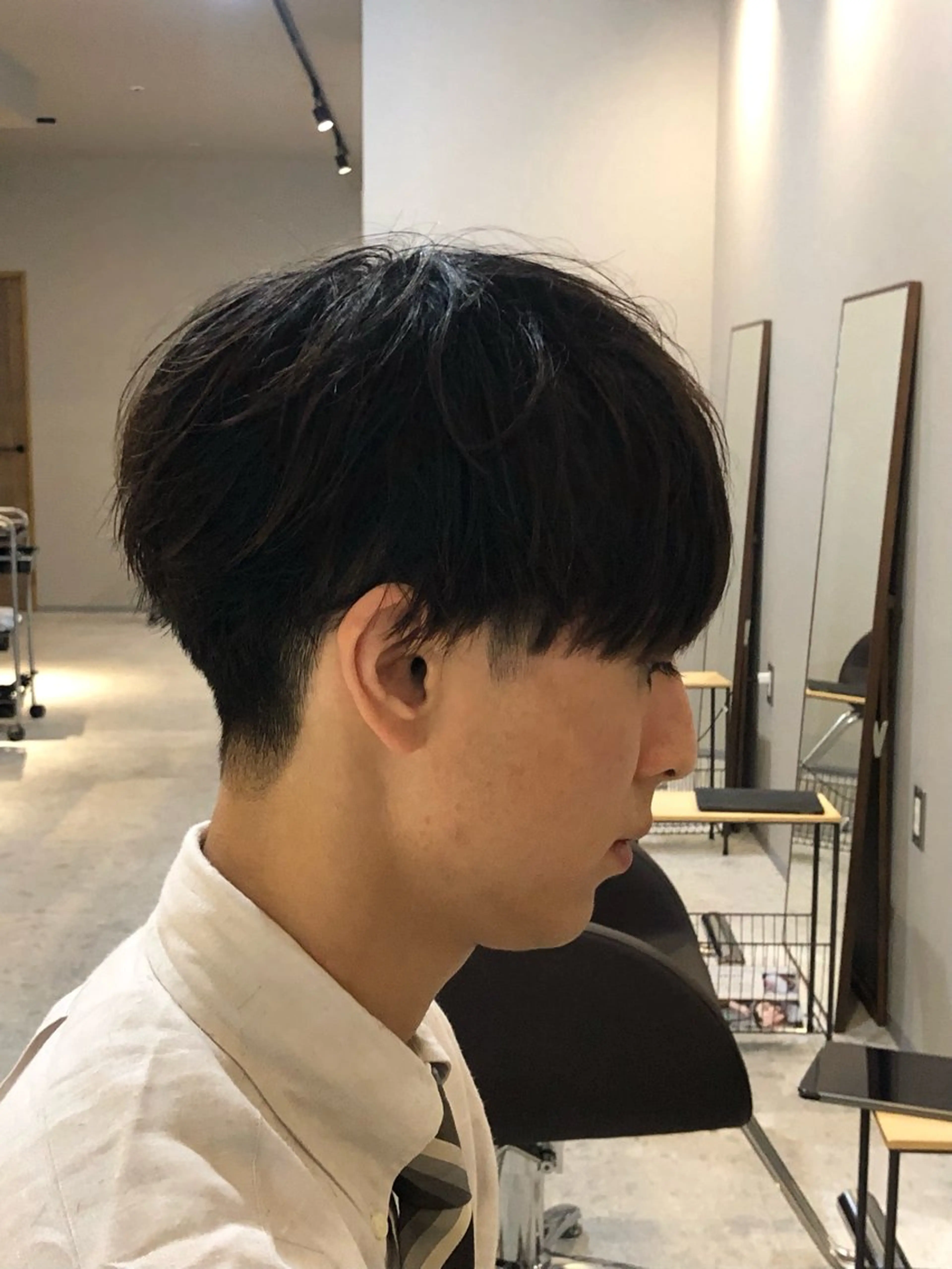 メンズ マッシュ latva所属・latva:メンズ ✂︎Riko...のヘアスタイル