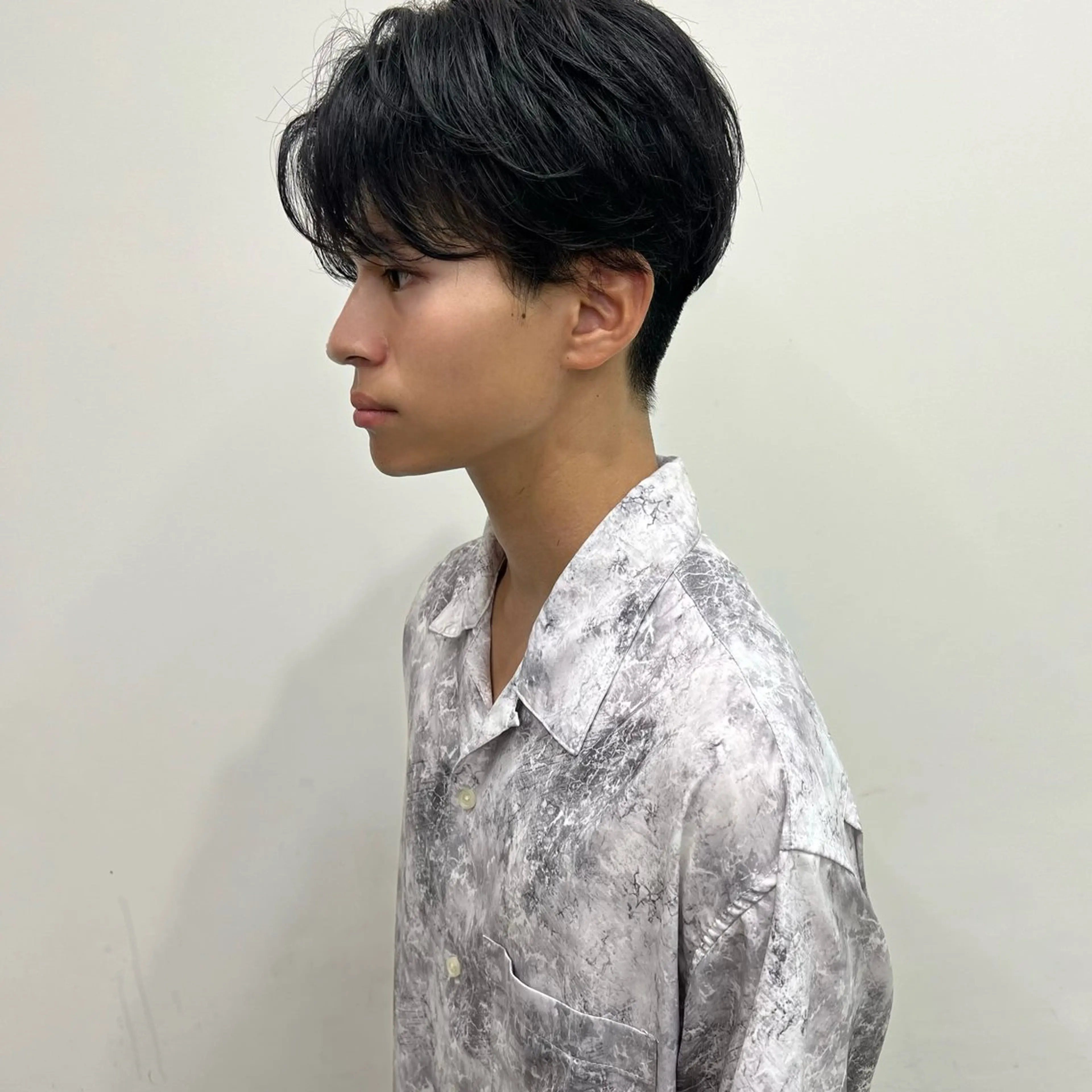 ショート 舟橋耀/ブリーチカラ ー/レイヤーカットのヘアスタイル