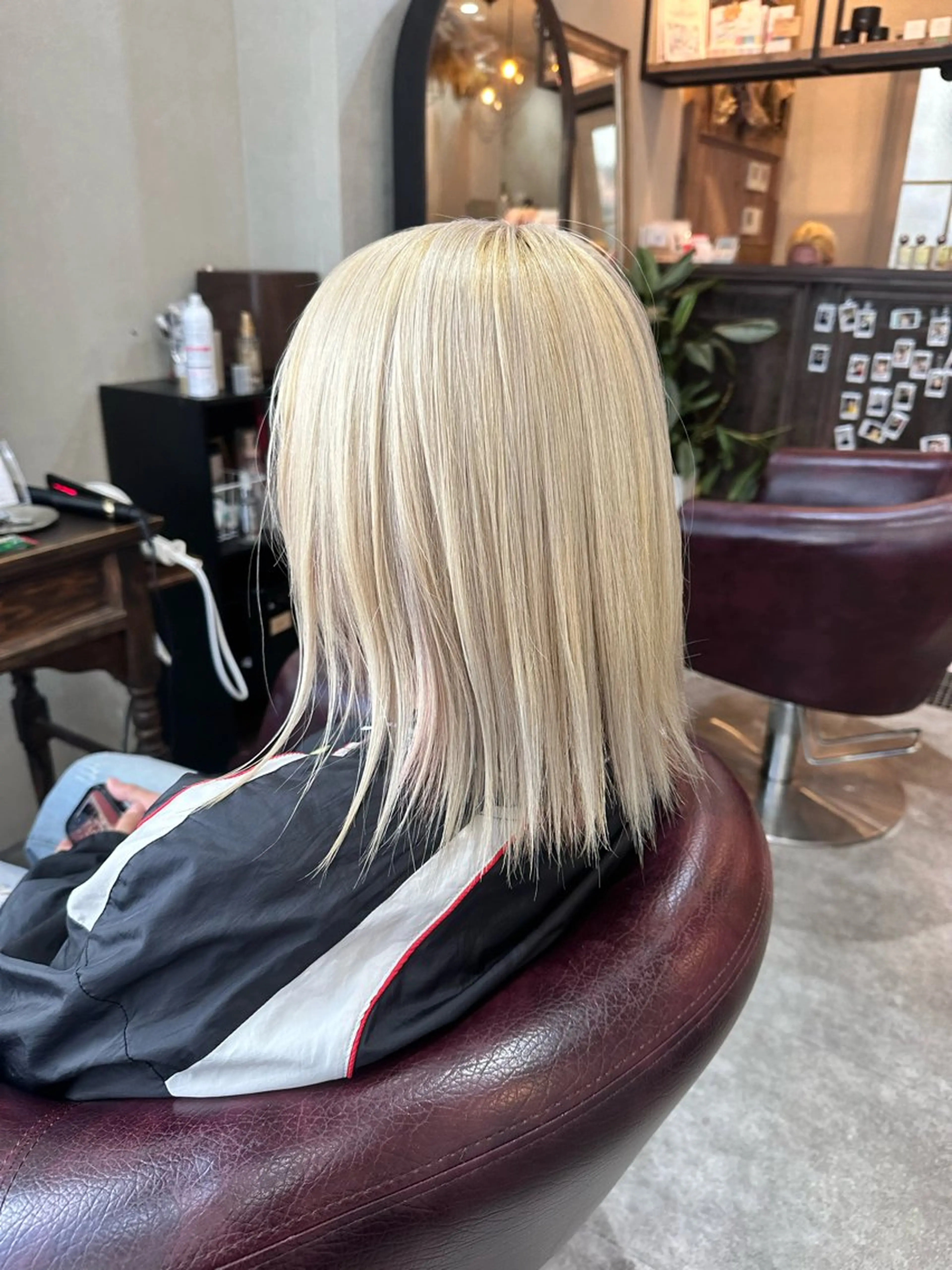 カラー ブリーチ カット ヘアカラー パーマ 大須美容師 ぱるのヘアスタイル