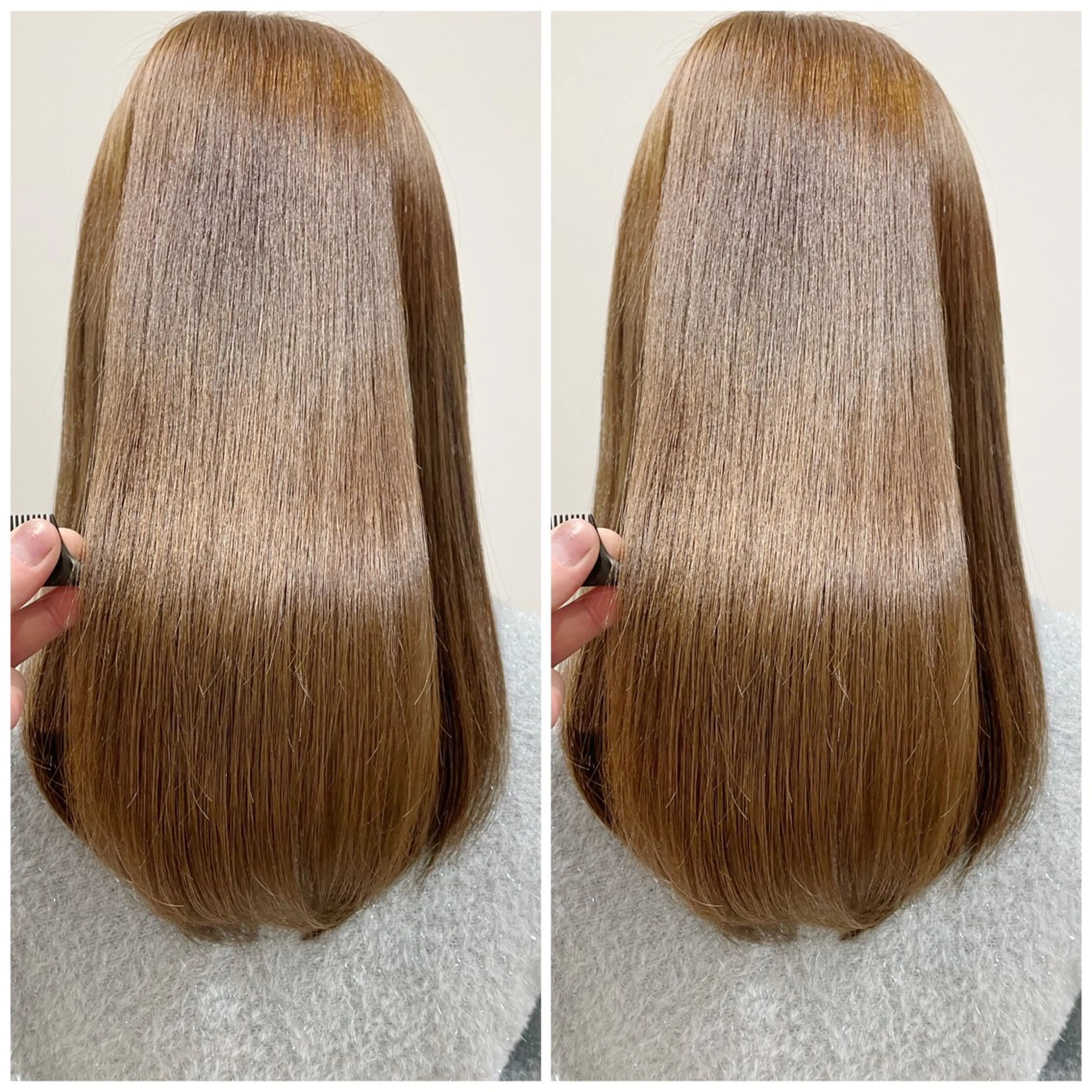 セミロング ボブ ハイライト 髪質改善 レイヤーカット トリートメント rosee【ロゼ】所属・🌟髪質改善 平本雄大🌟のヘアスタイル