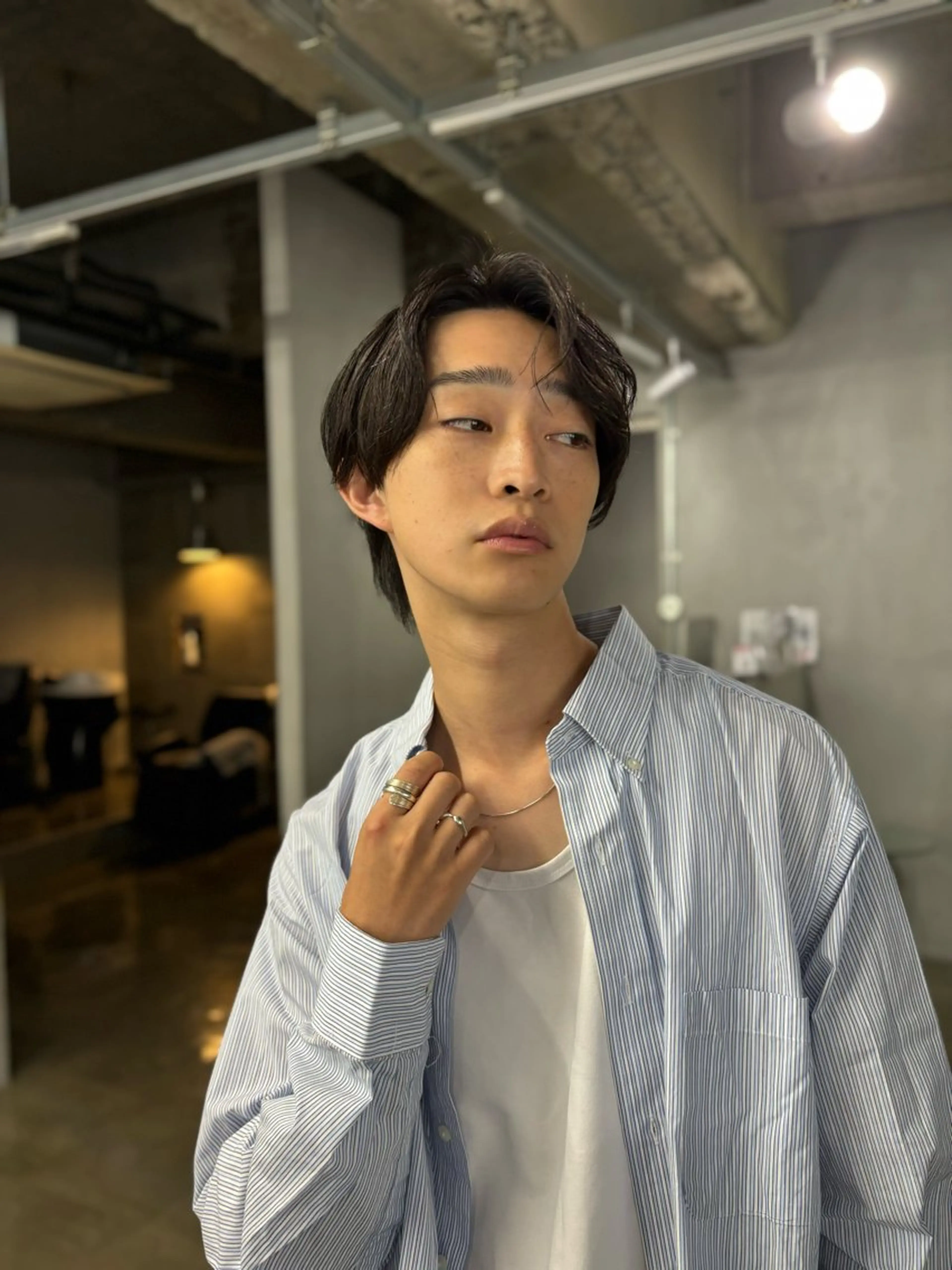 ショート カラー パーマ メンズ カット ヘアカラー メンズ/ダブルカラー /パーマ/来栖慧💈のヘアスタイル