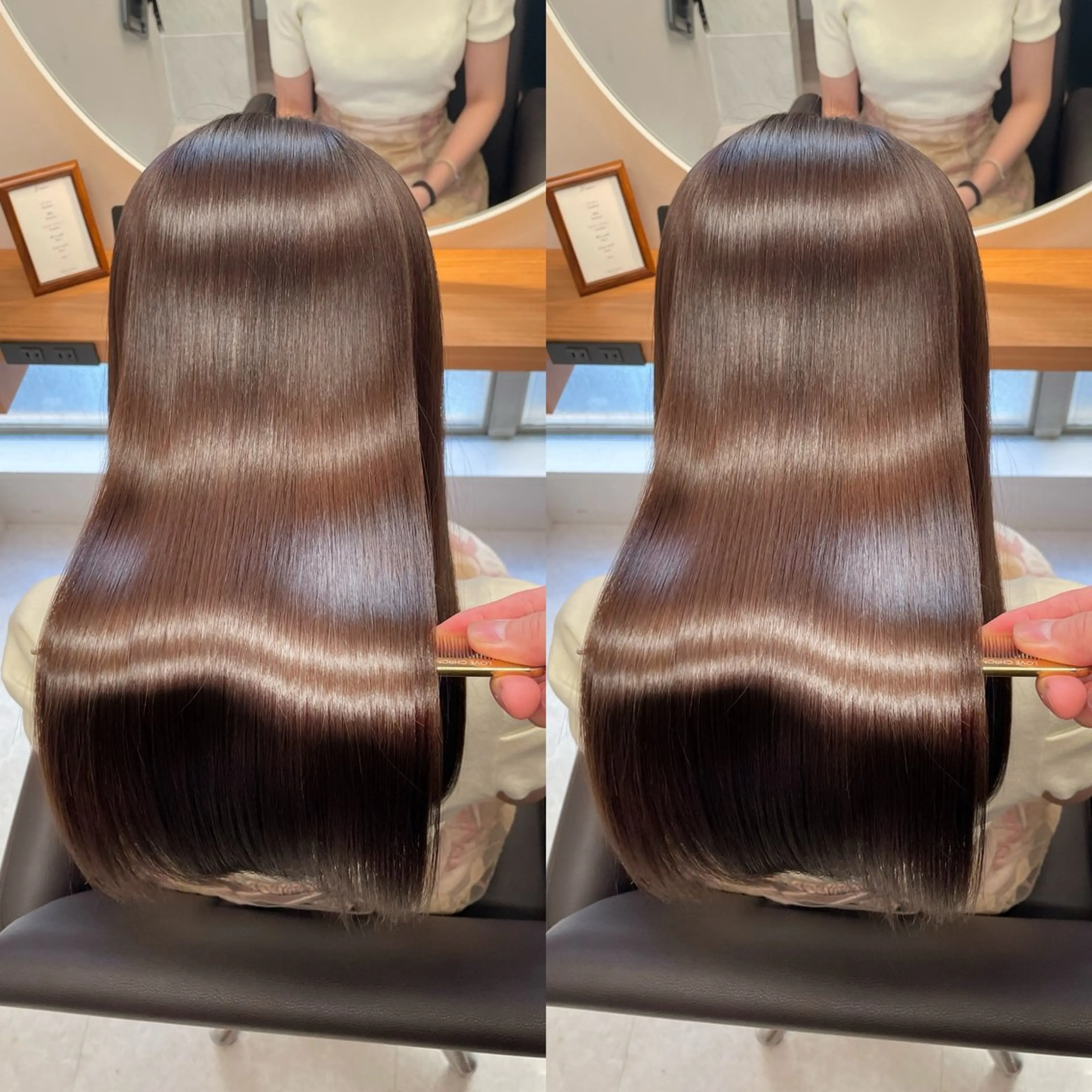 🉐人気NO4✨🉐11、12月新規様限定[⭐️ご新規様限定⭐️］【髪質改善コース】韓国風カット＋水素髪質改善✨の写真