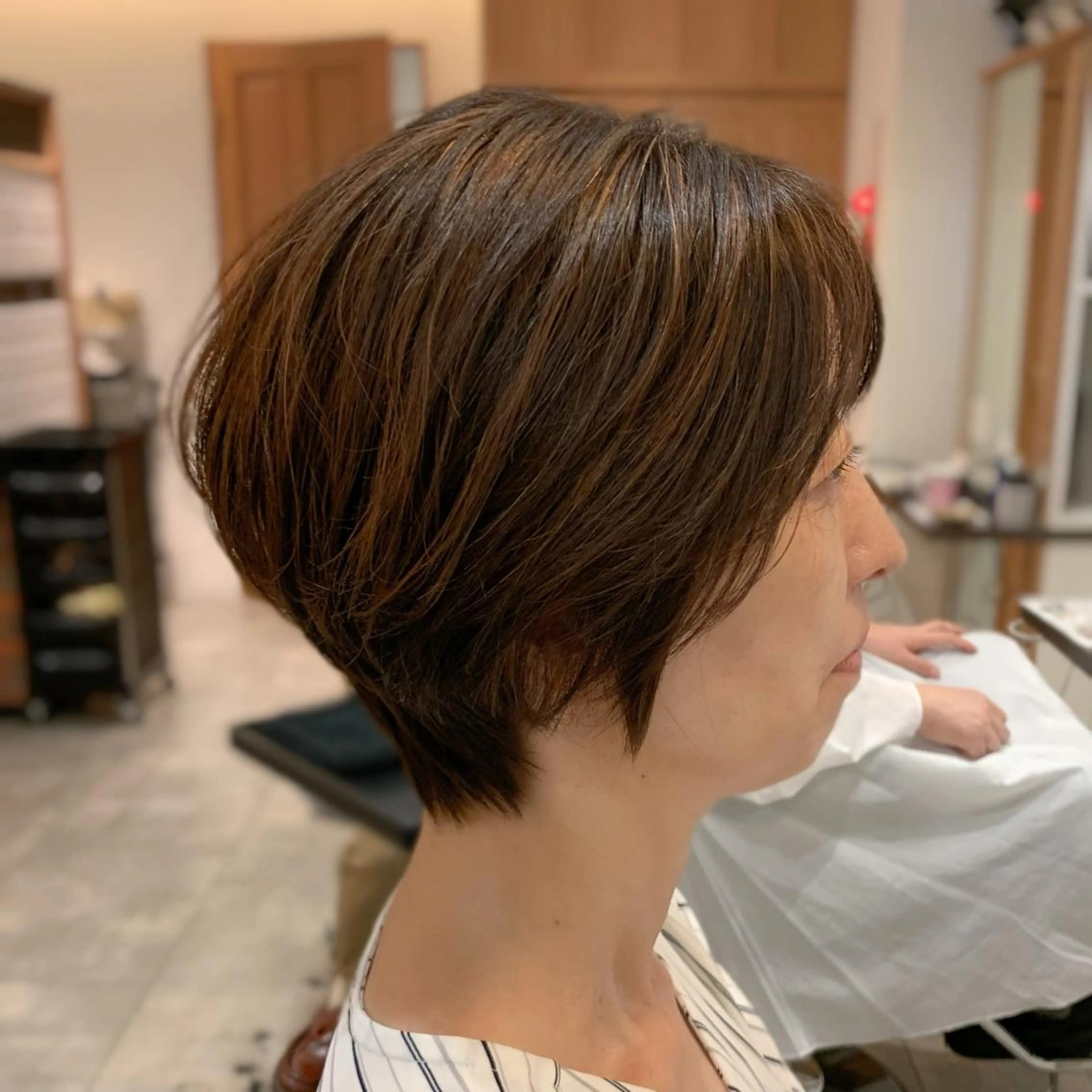 ショート カラー 中村 研介のヘアスタイル