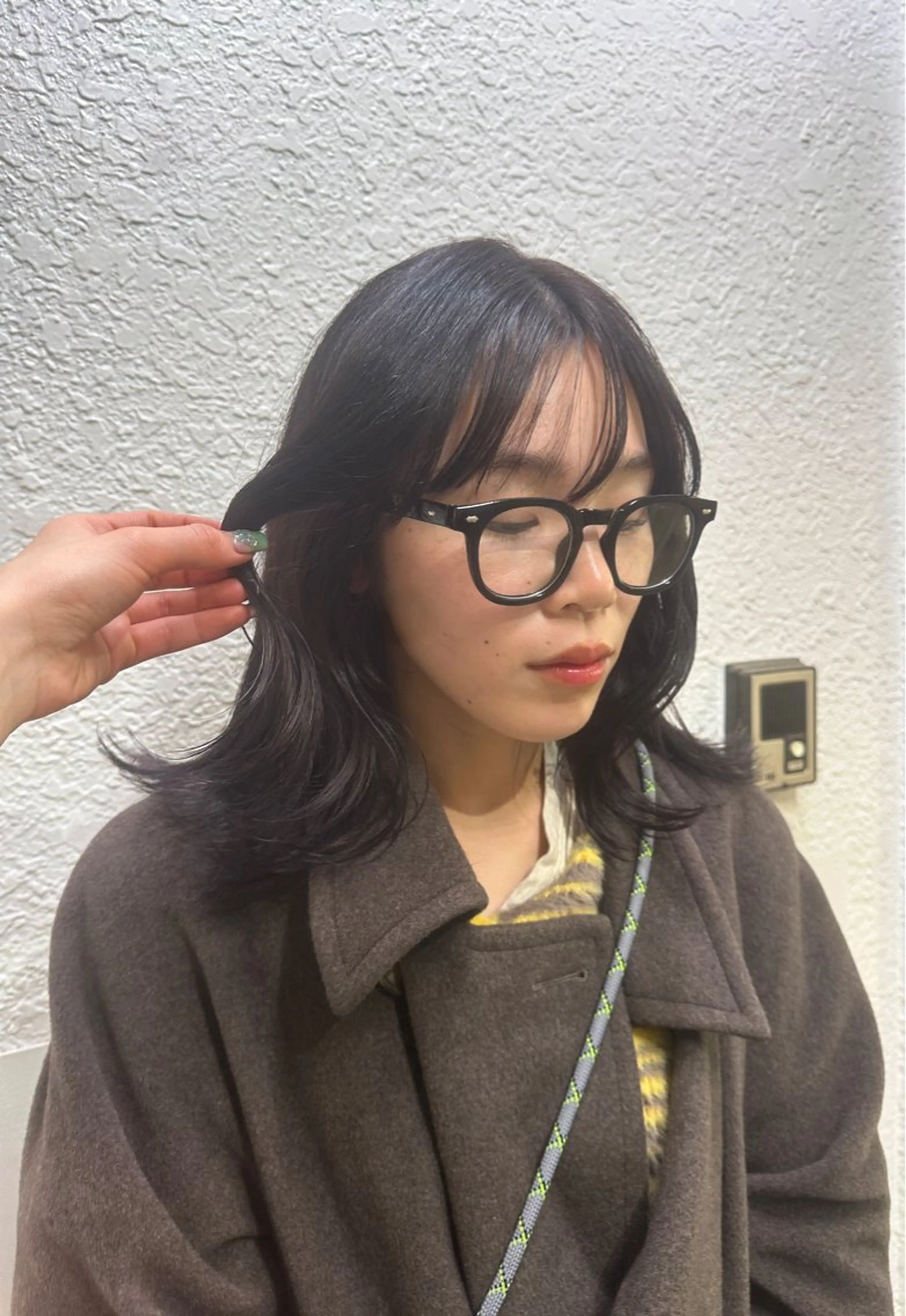 ミディアム カット ヘアカラー カットカラー ¥ 3000★YAEKAのヘアスタイル