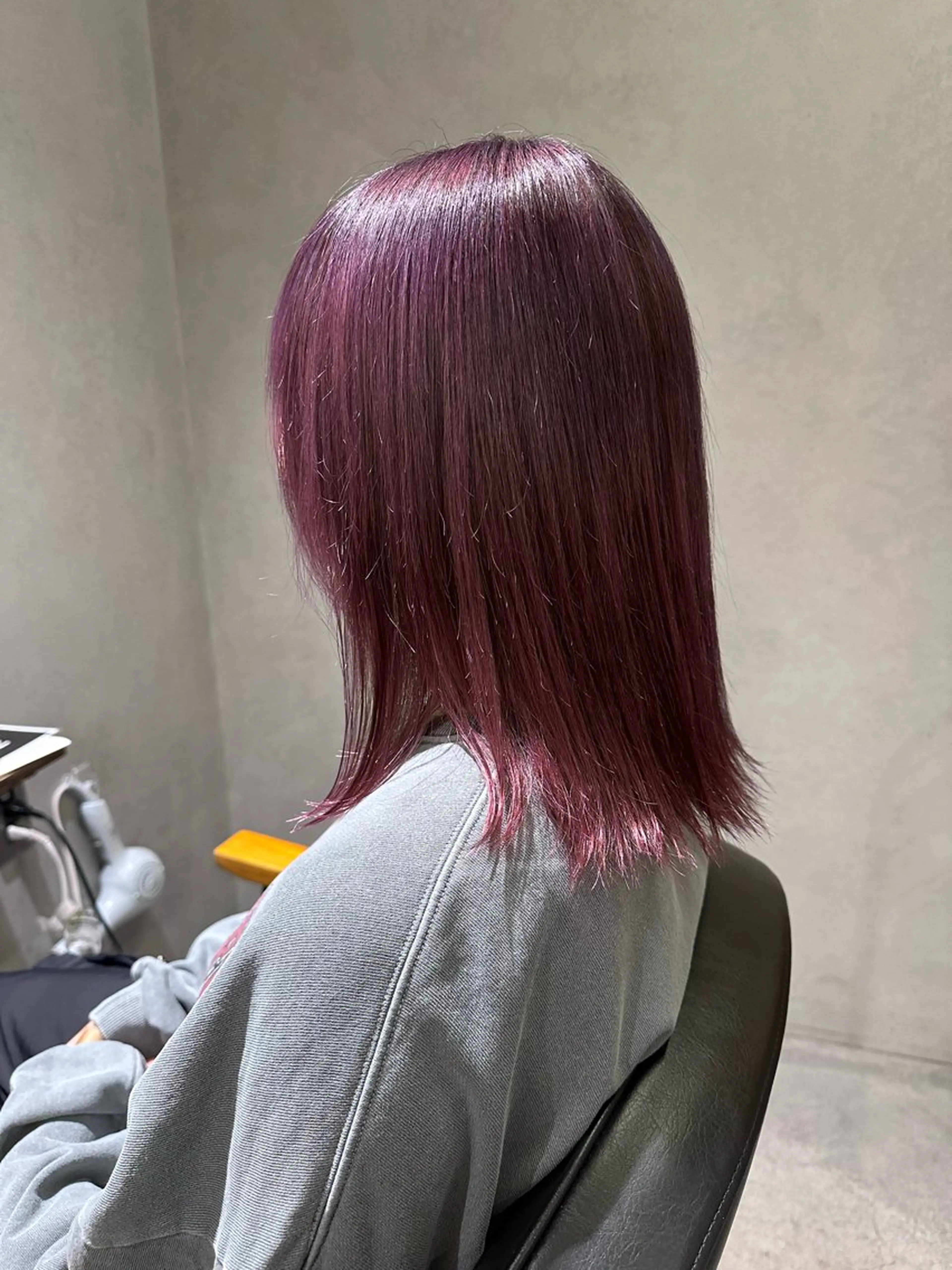 ミディアム ヘアカラー morrow by suntown所属・東浦和morrow SERINAのヘアスタイル