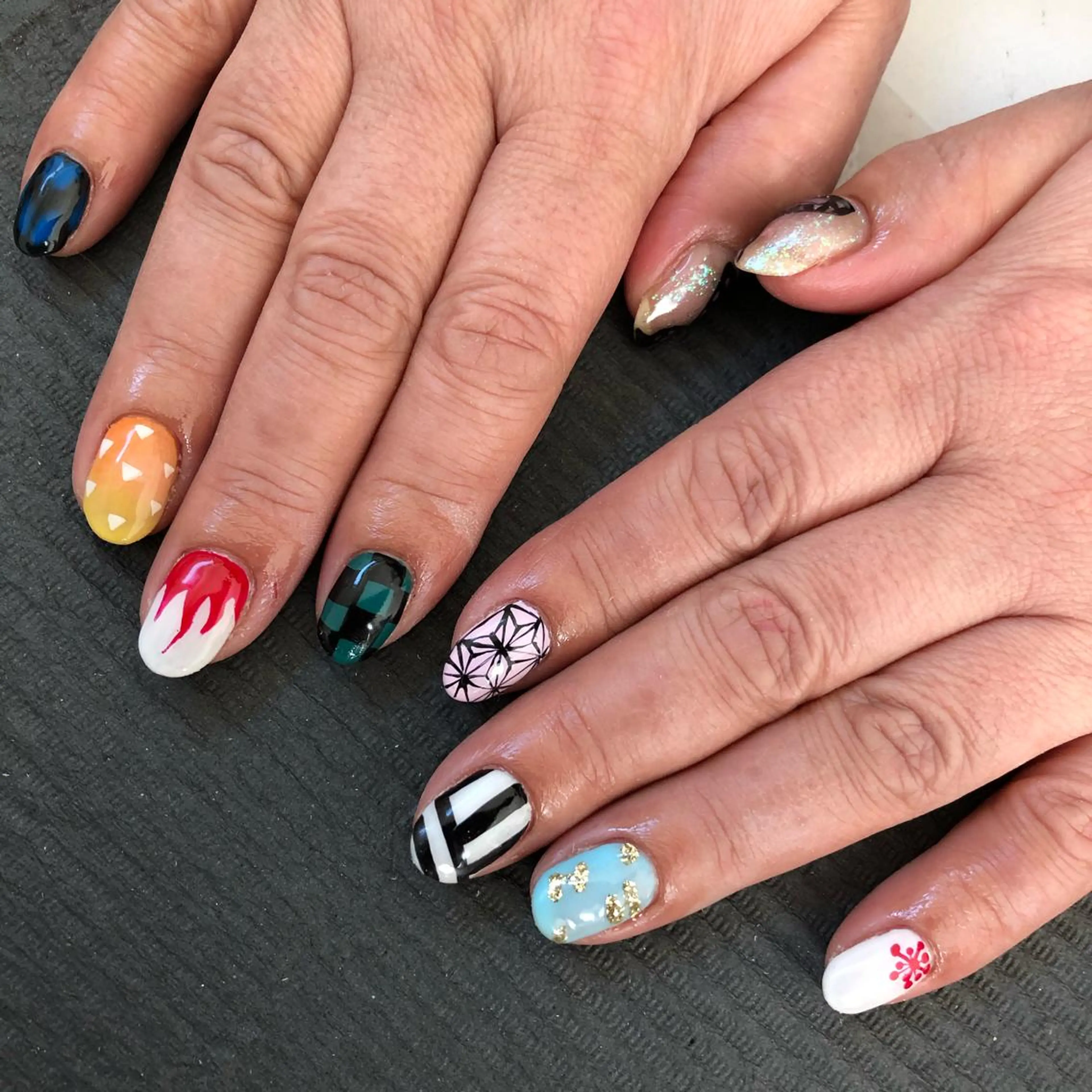 ネイル ハンドネイル 瀬野 佑季のネイルデザイン