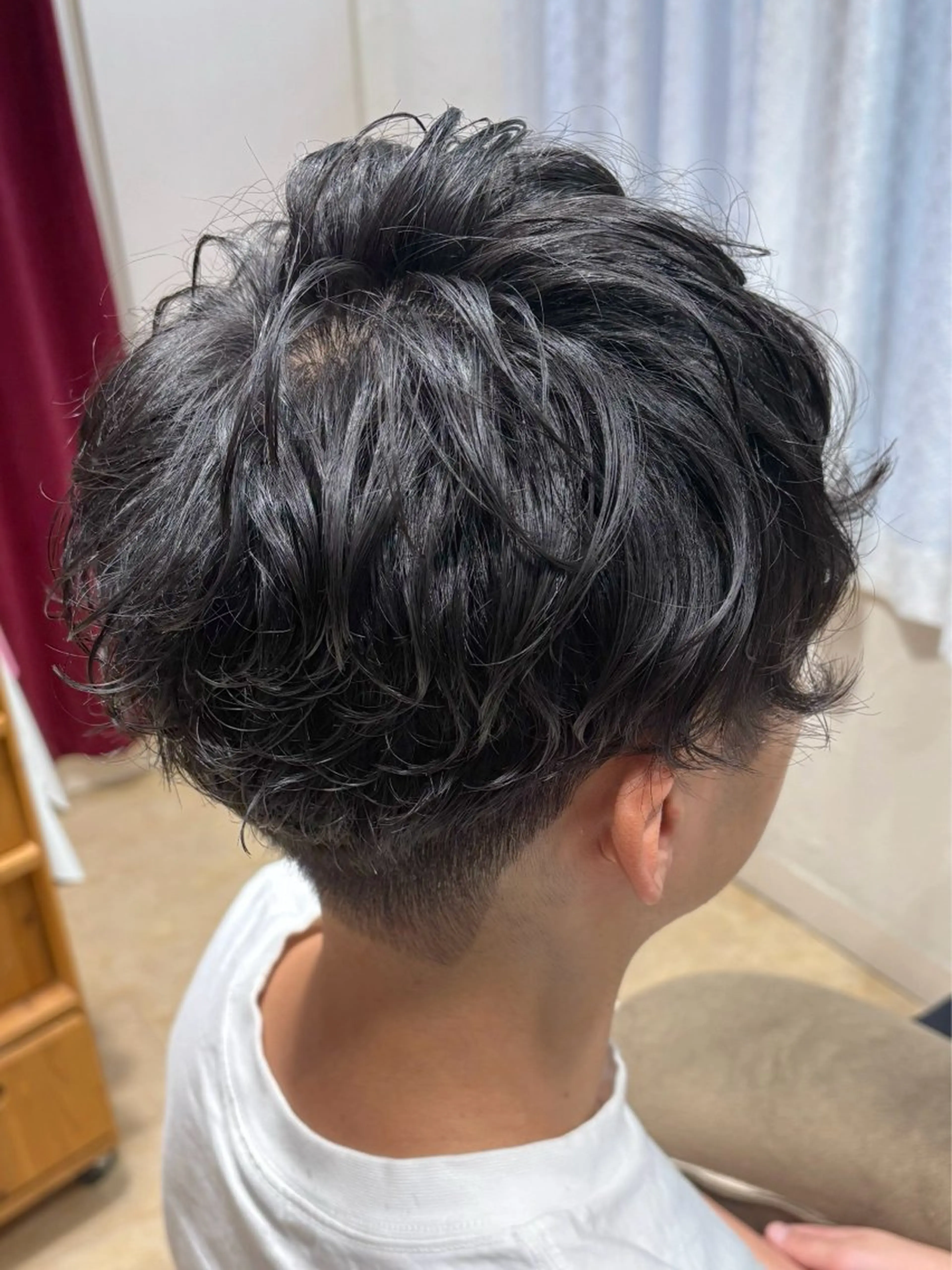 パーマ メンズ 瀧澤 一真のヘアスタイル