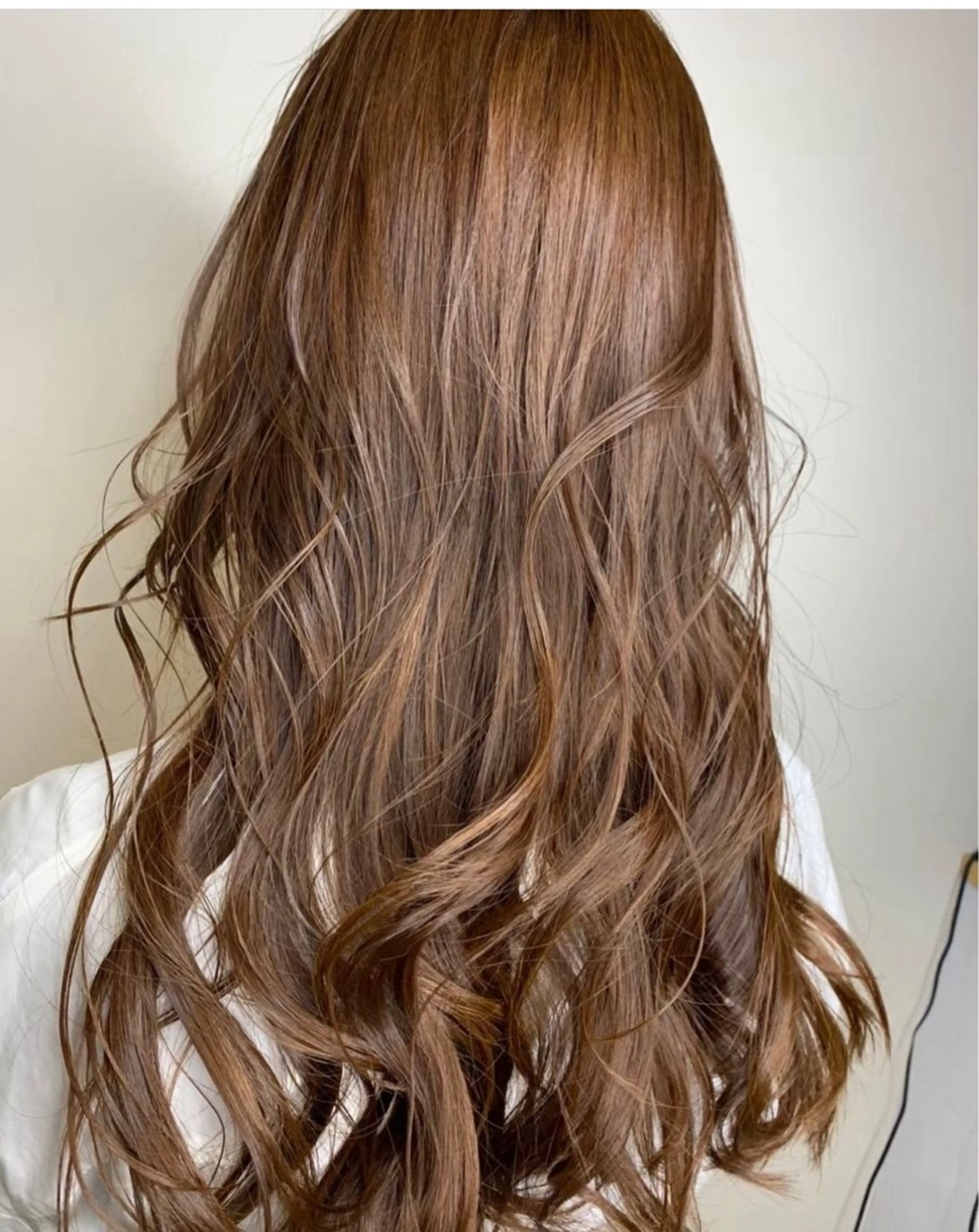 カラー 縮毛矯正 トリートメント 林 美月のヘアスタイル