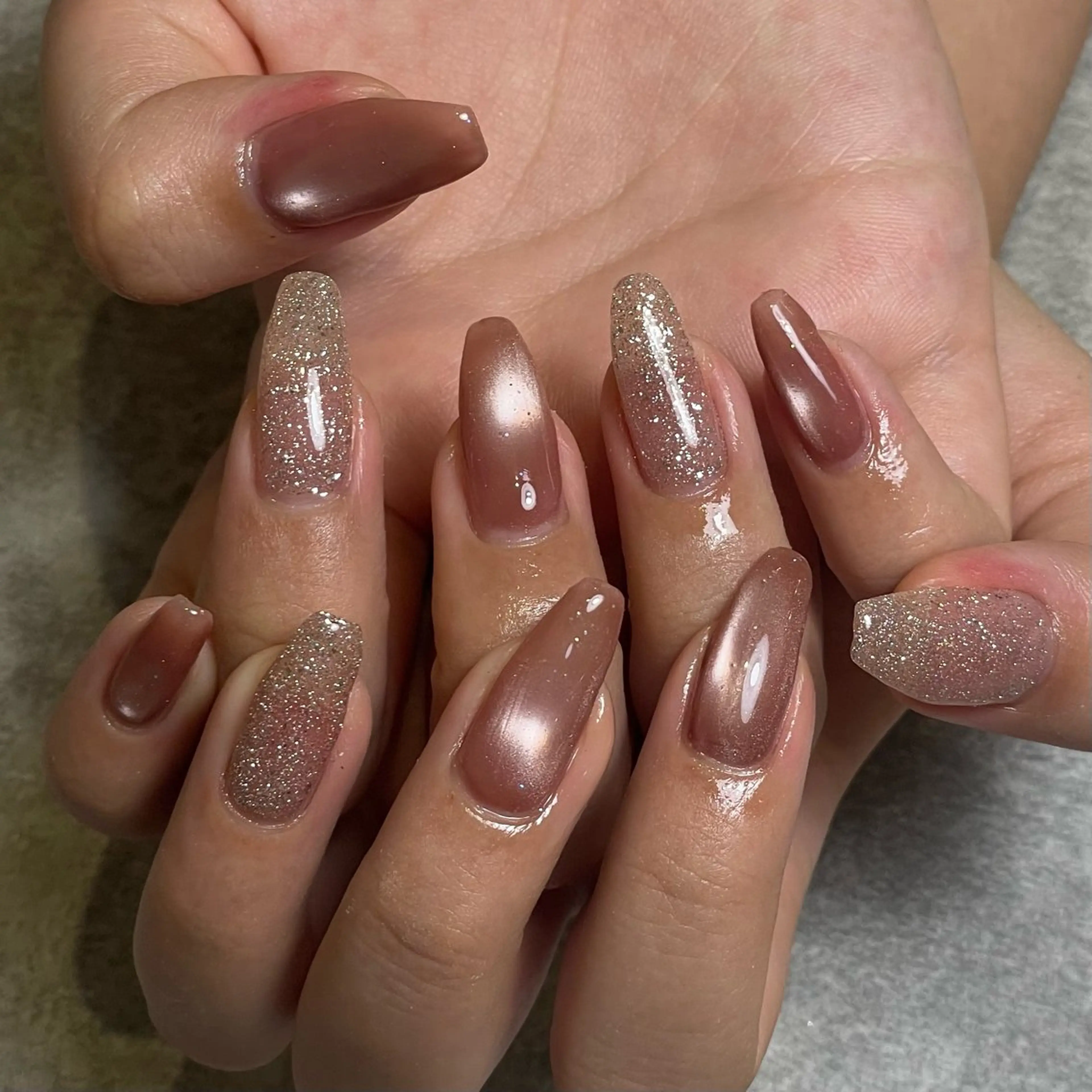 【オフあり】ワンカラー、ラメグラの写真