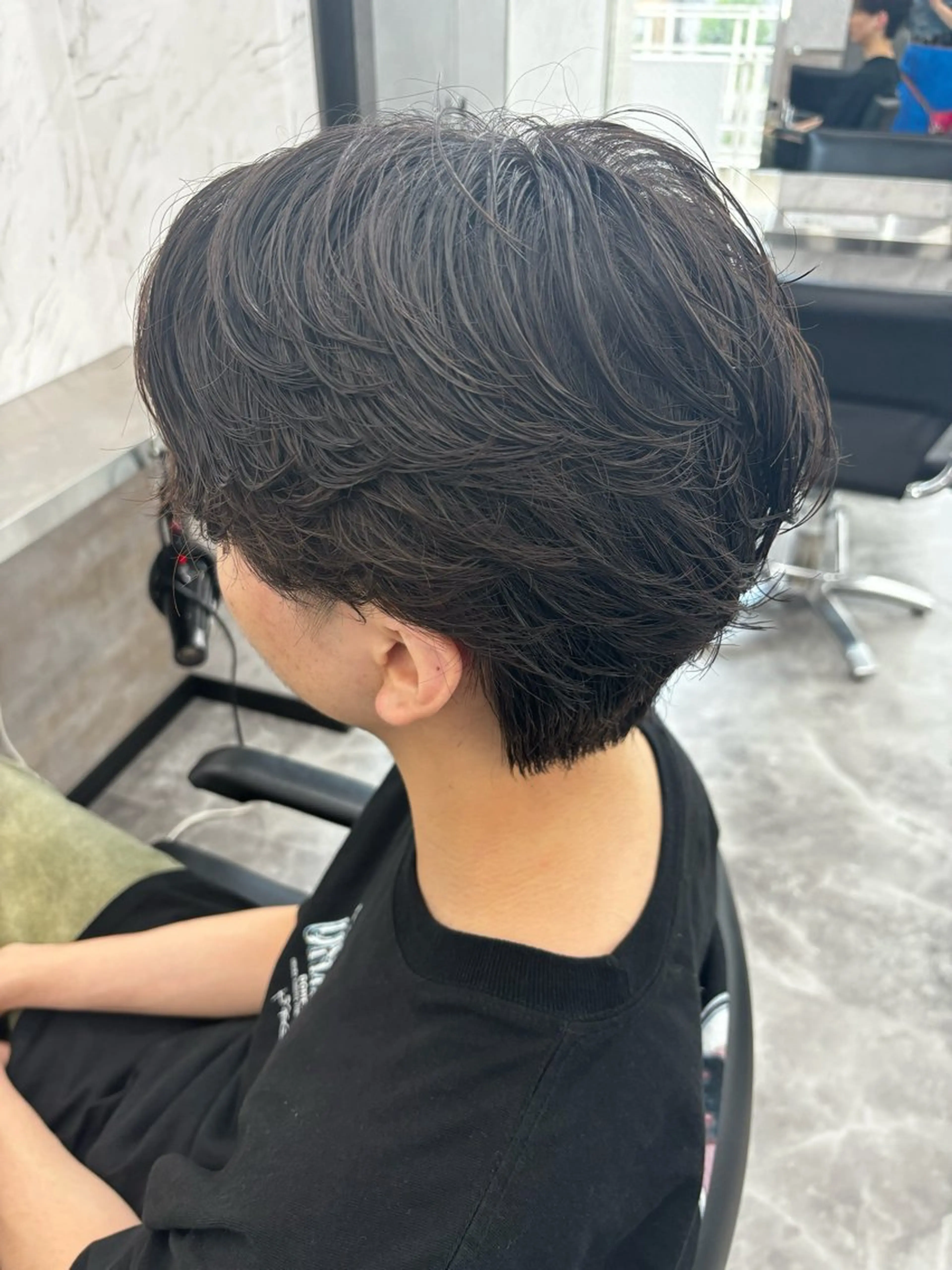 メンズ ダウンパーマ メンズパーマ HOMME BLANCHE'所属・💫メンズカット💫 Natsukiのヘアスタイル