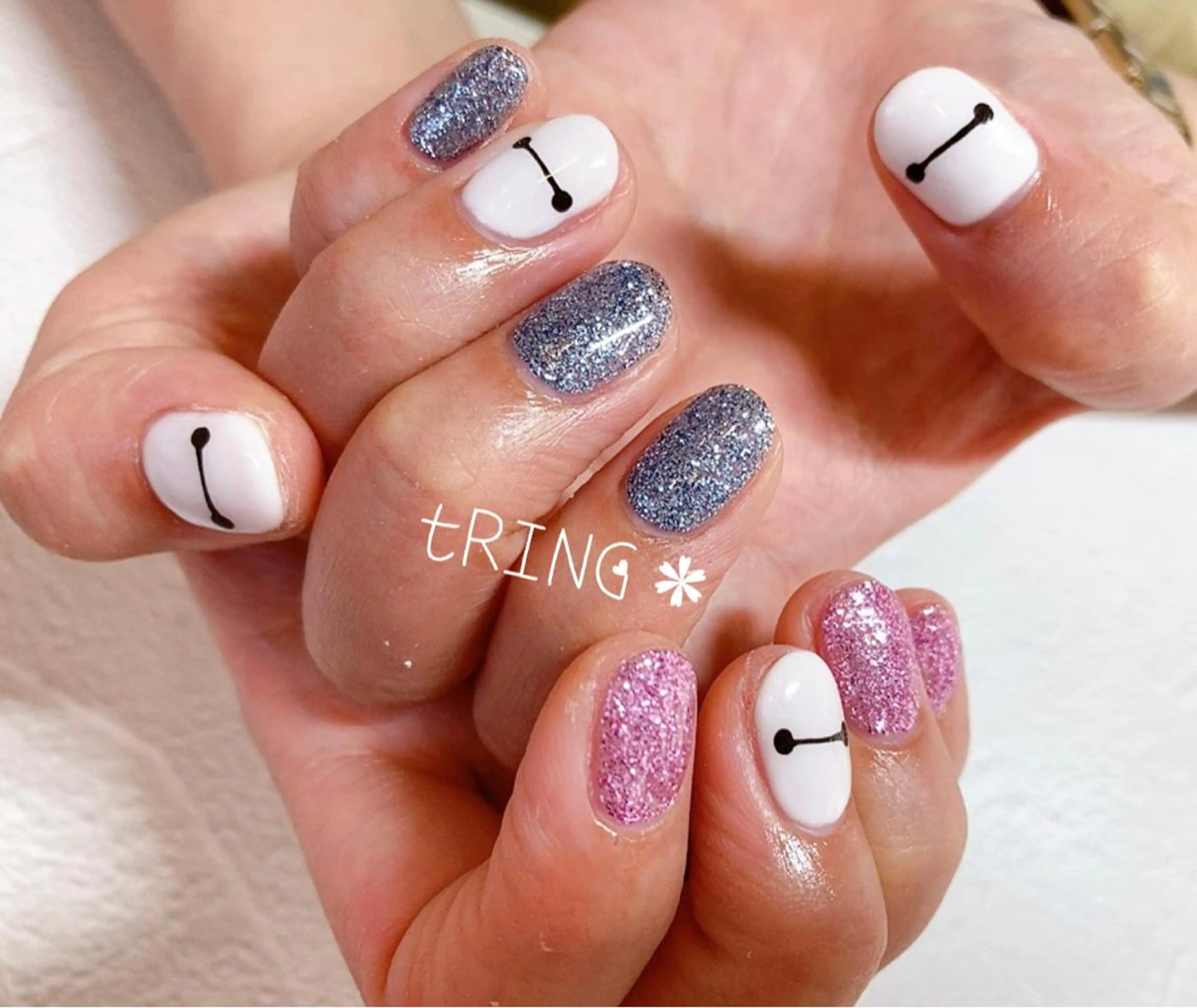 ネイル ハンドネイル tRING＊ しいの木台のネイルデザイン