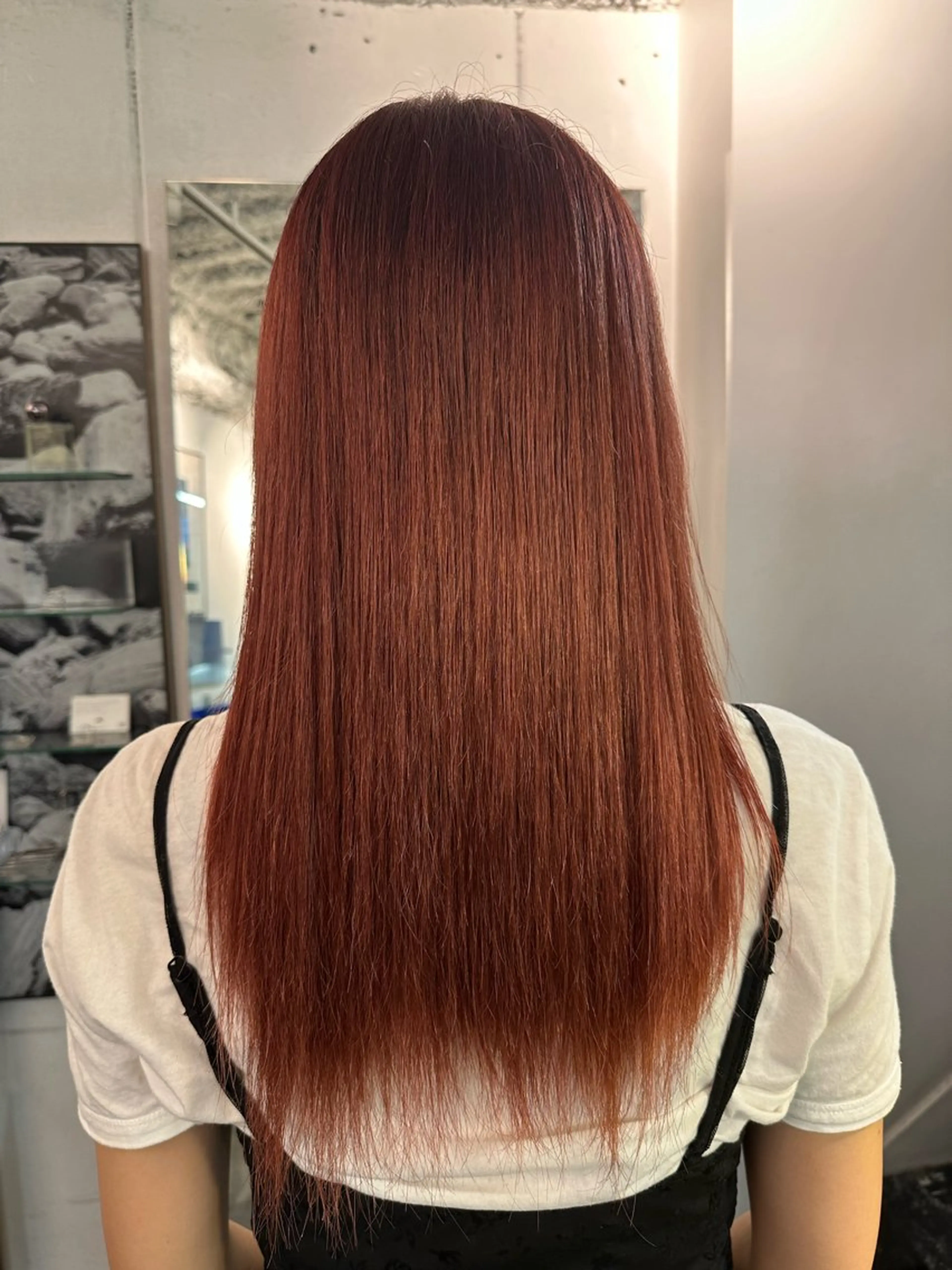 ロング トリートメント カラー/原宿 /レンタのヘアスタイル