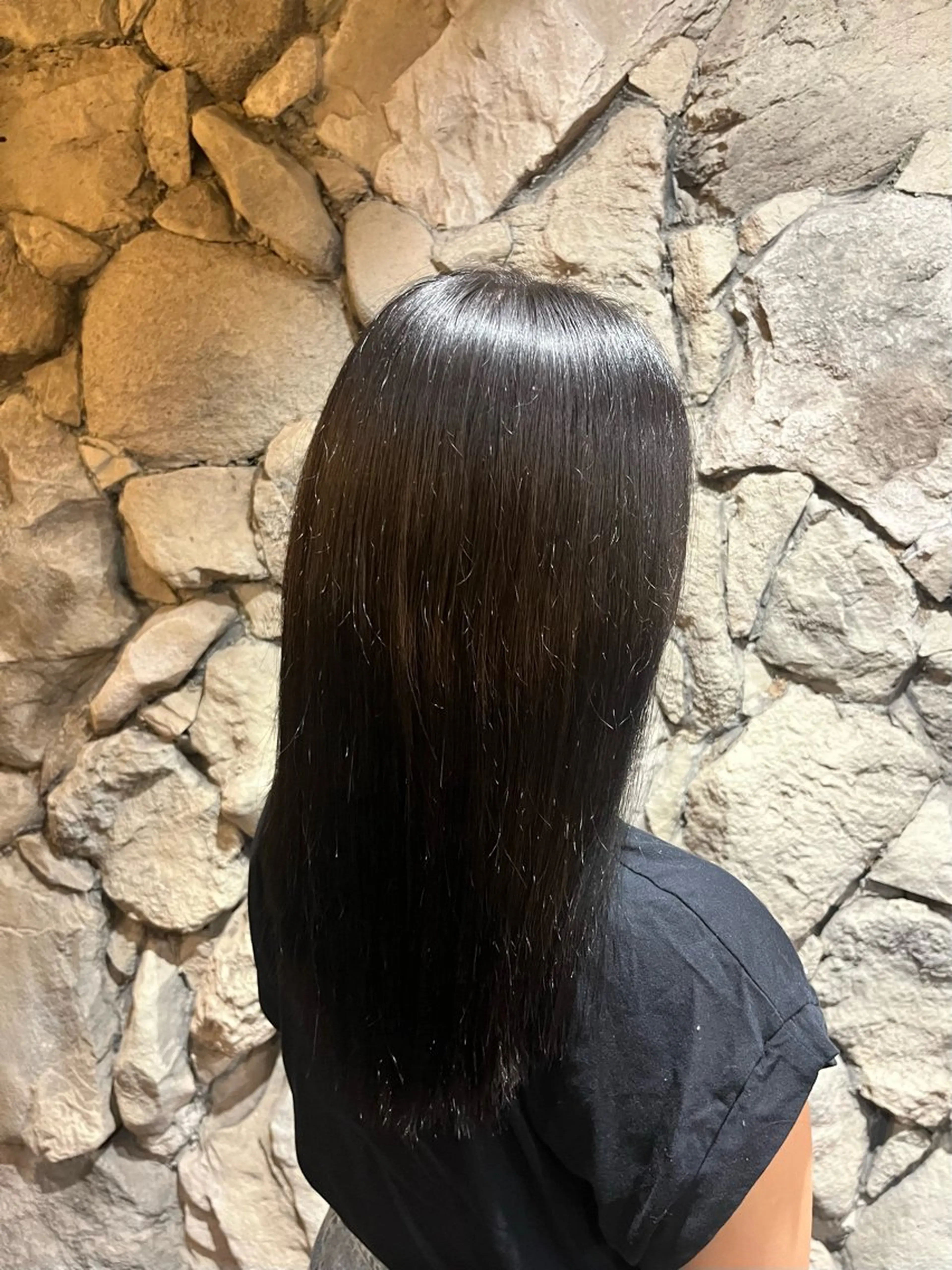 セミロング トリートメント 🦖Maho🦖 ブリーチカラーのヘアスタイル