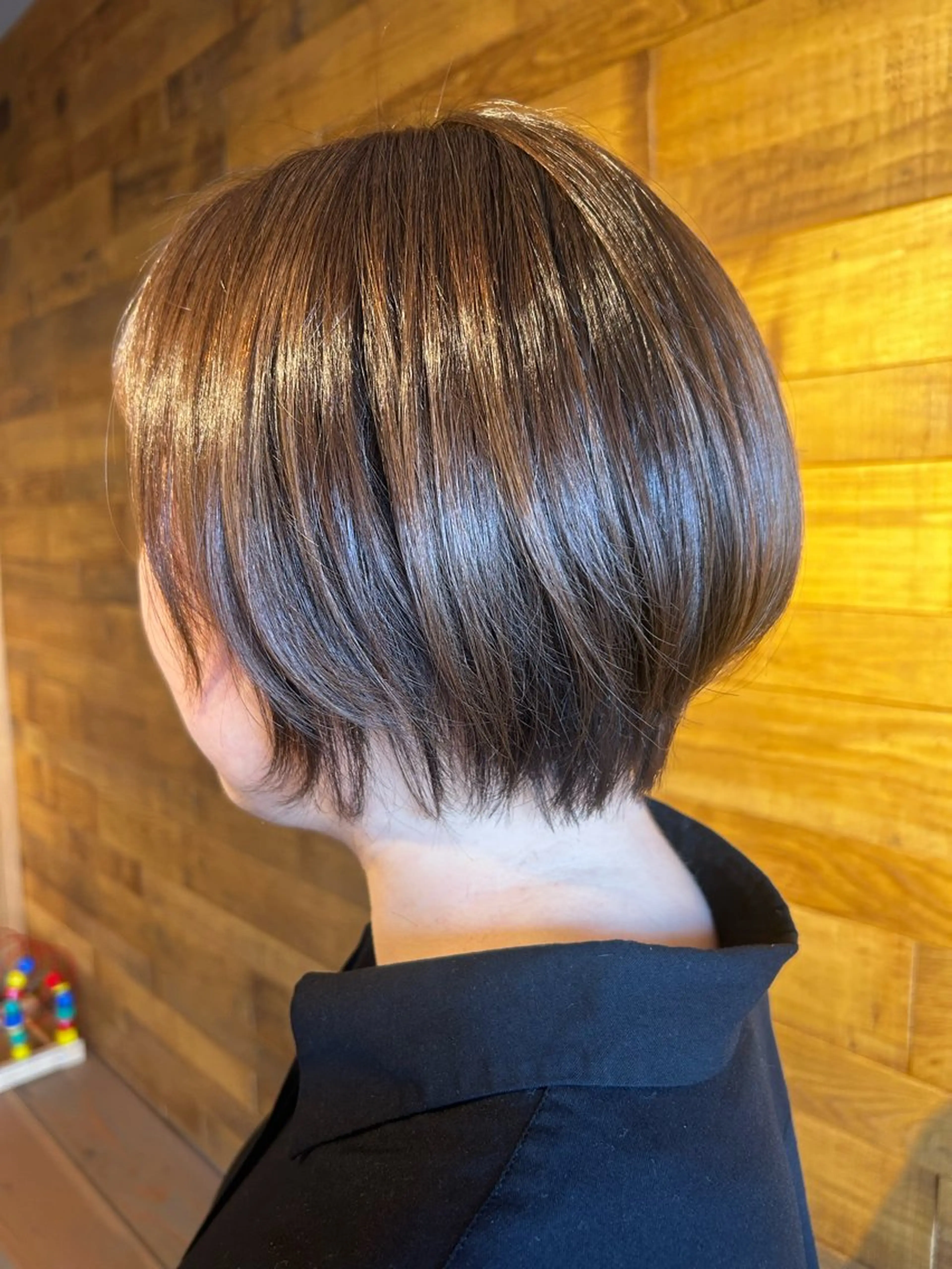 ショート ショートボブ 丸みショート ボブ ショートヘア カット bros.THE HAIR所属・居垣 唯のヘアスタイル