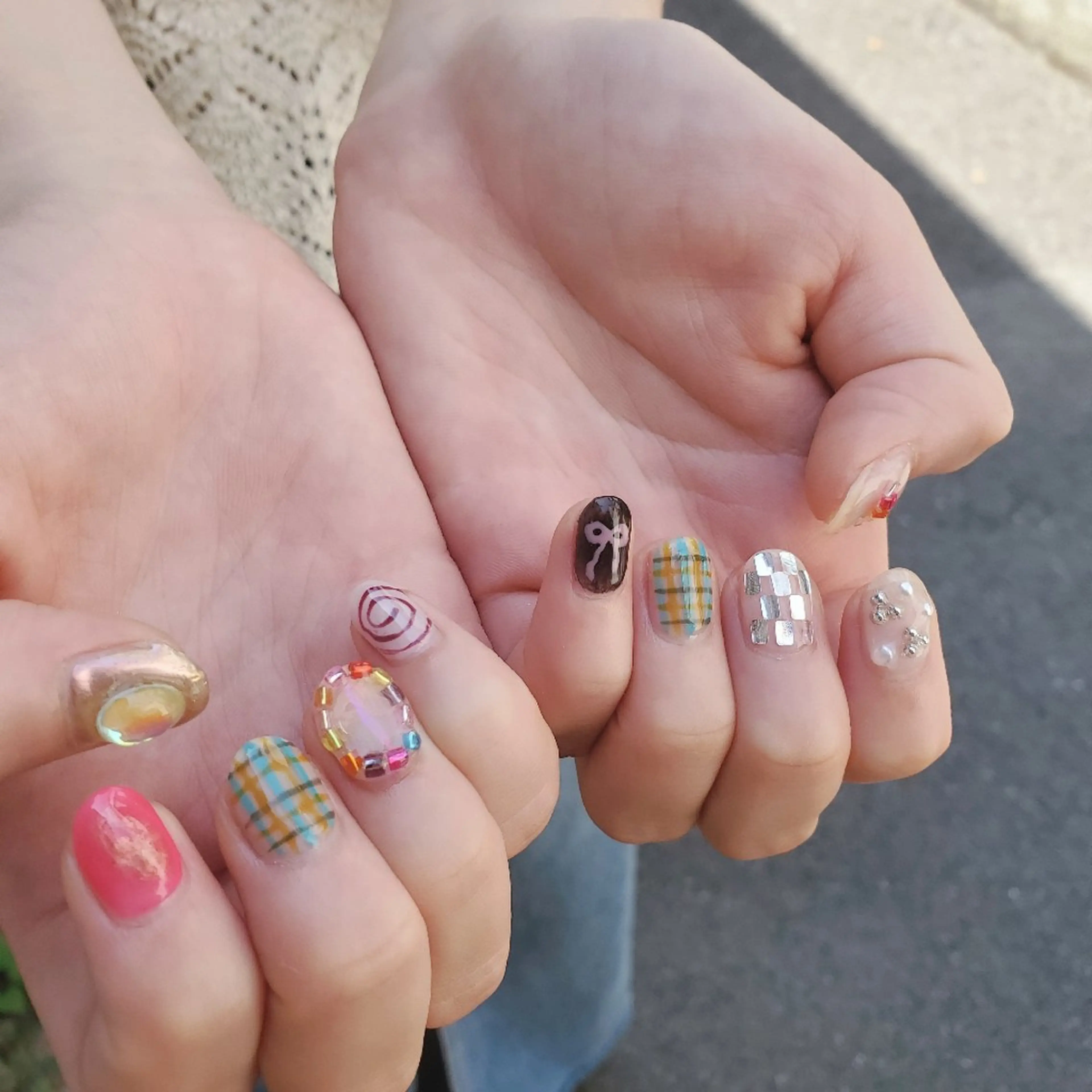 ネイル ハンドネイル 店長 佐藤のネイルデザイン