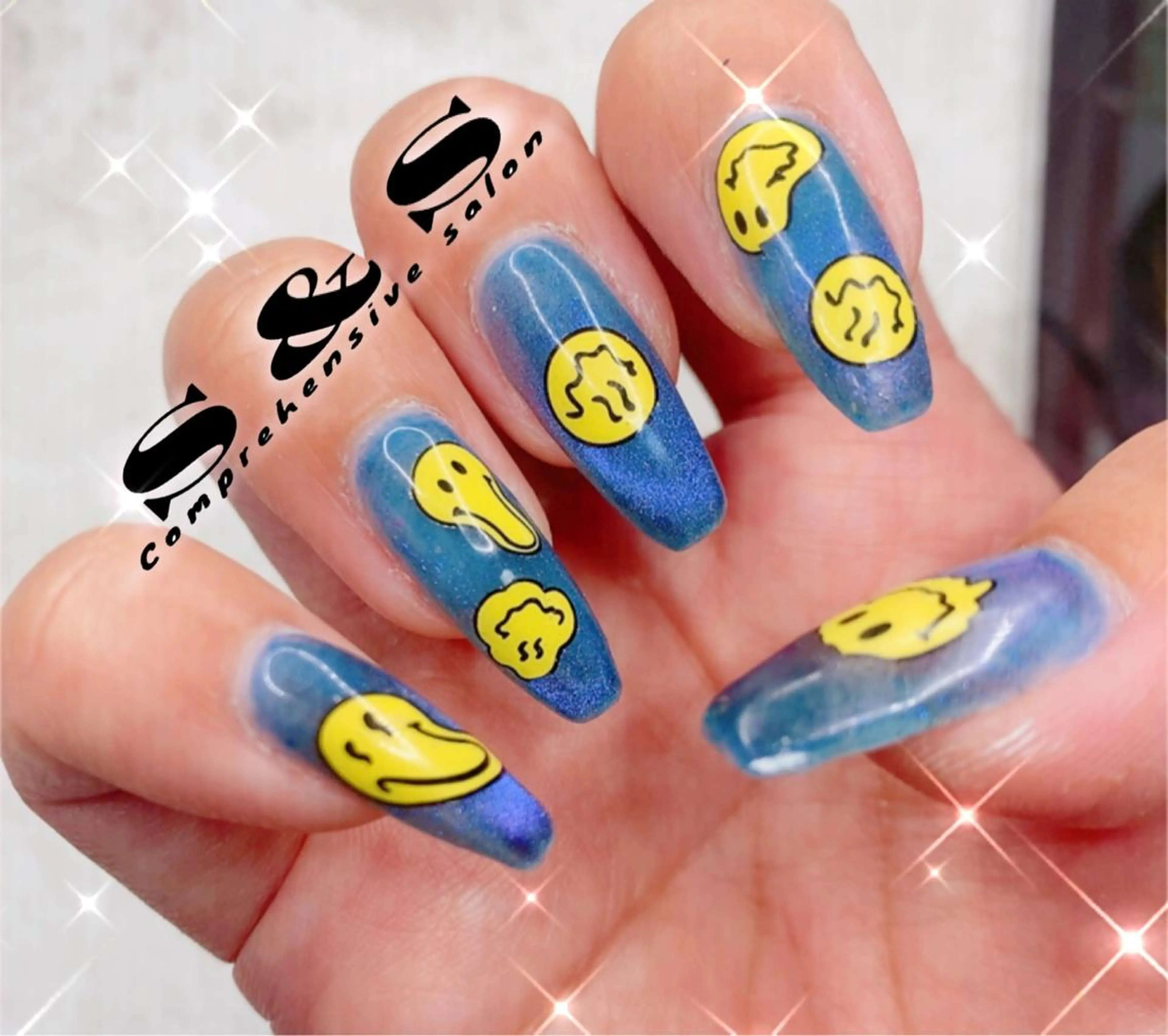 ネイル 長さ出し メンズネイル 持ち込み スカルプネイル S&S 村田小百合のネイルデザイン