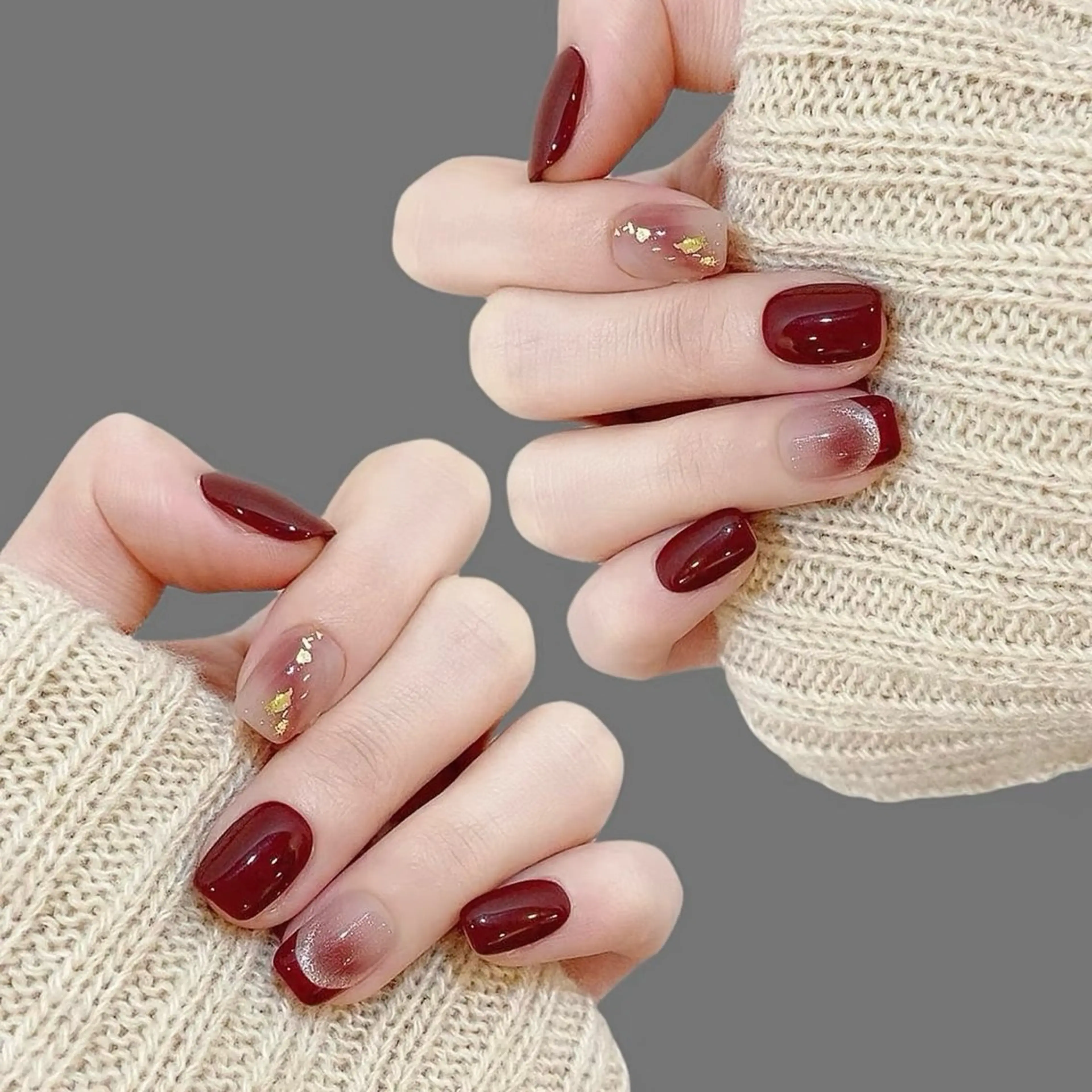 ネイル ATULA Nail 💅チップ長さだしのネイルデザイン