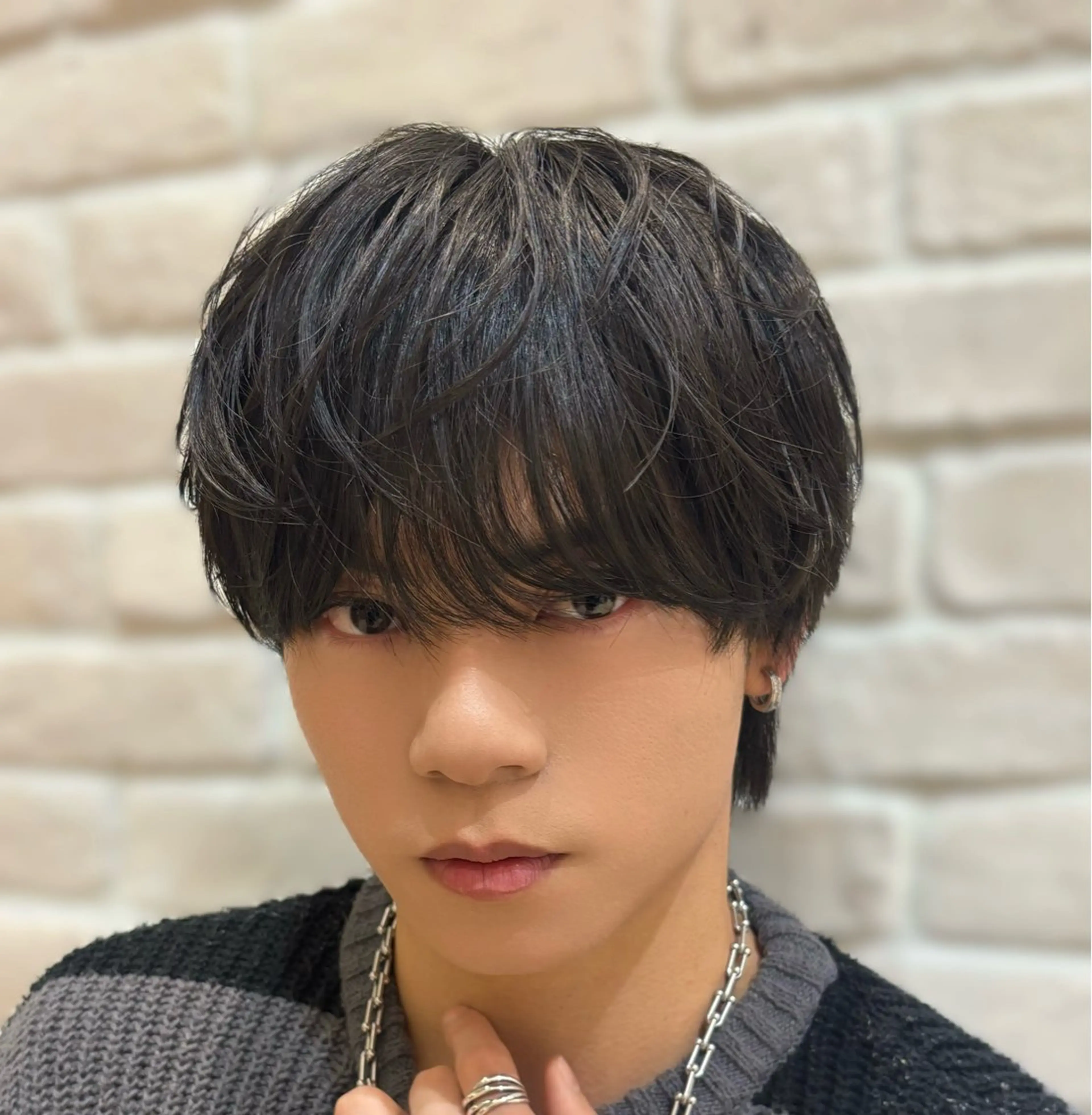 【men'sカット💇】マッシュ/センターパート/スパイキーショート/アップバングの写真