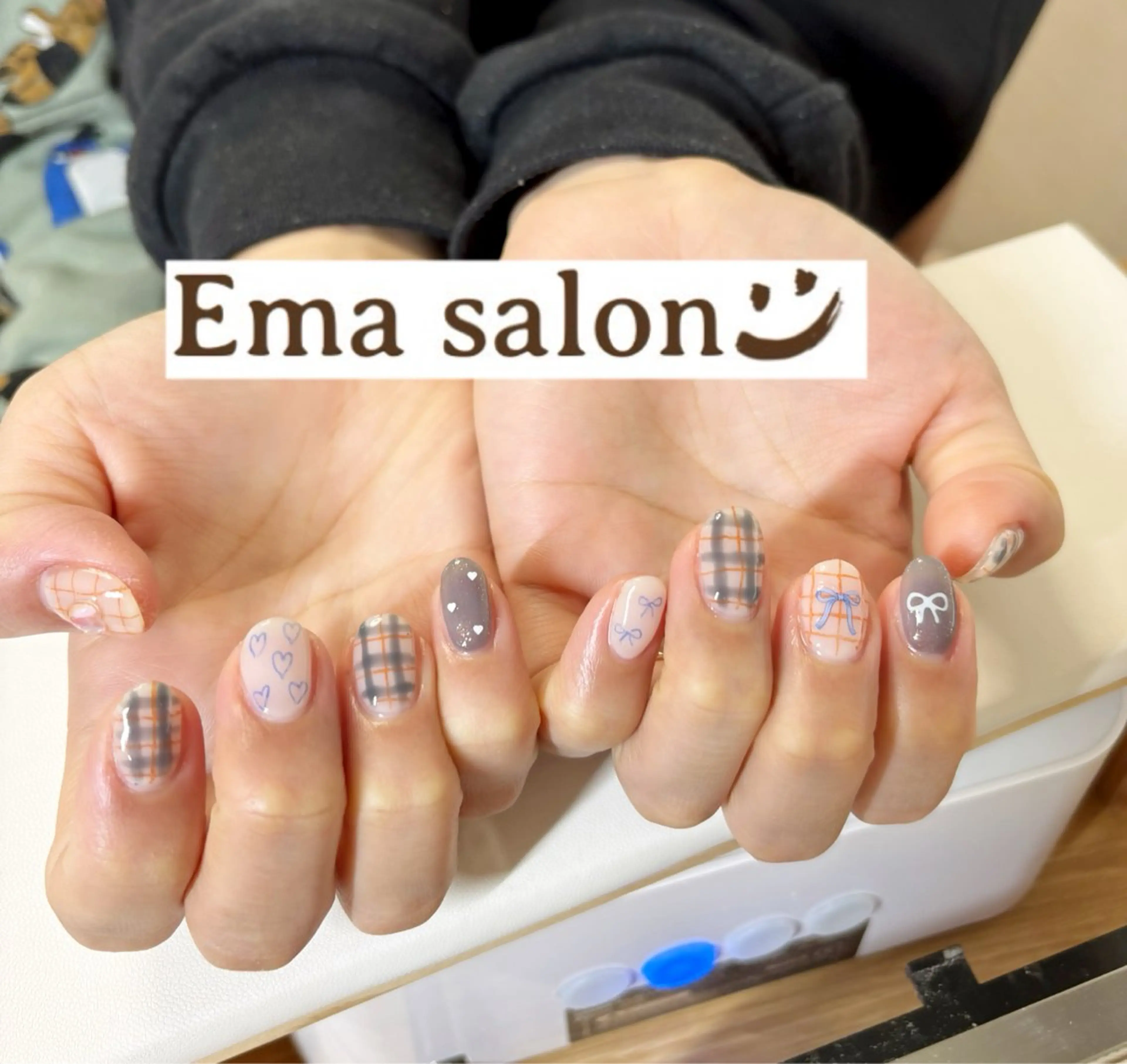 ネイル 持ち込み ハンドネイル Ema salon所属・Ema salon hiromiのネイルデザイン