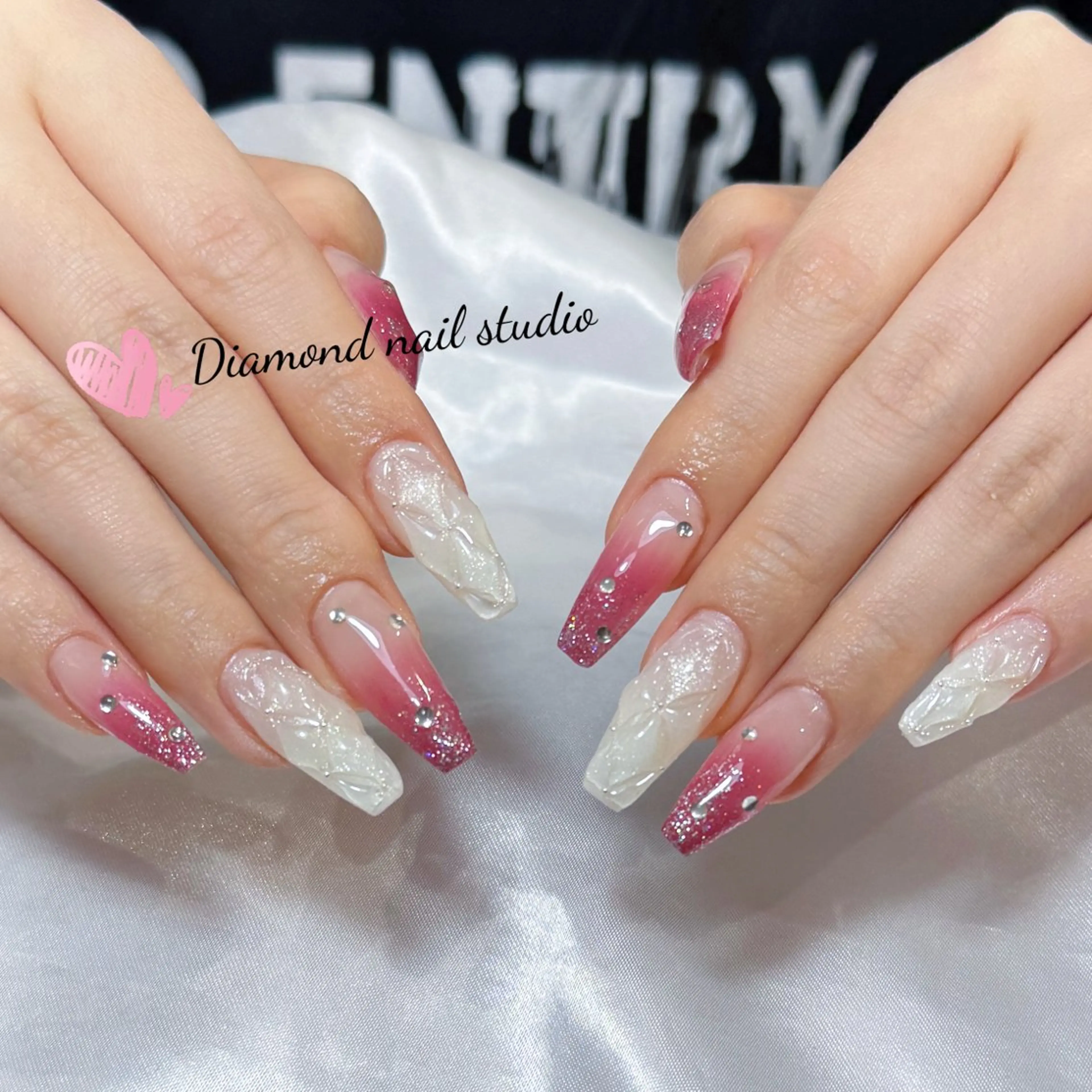 ネイル ハンドネイル ハンドケア Saki 🍒のネイルデザイン