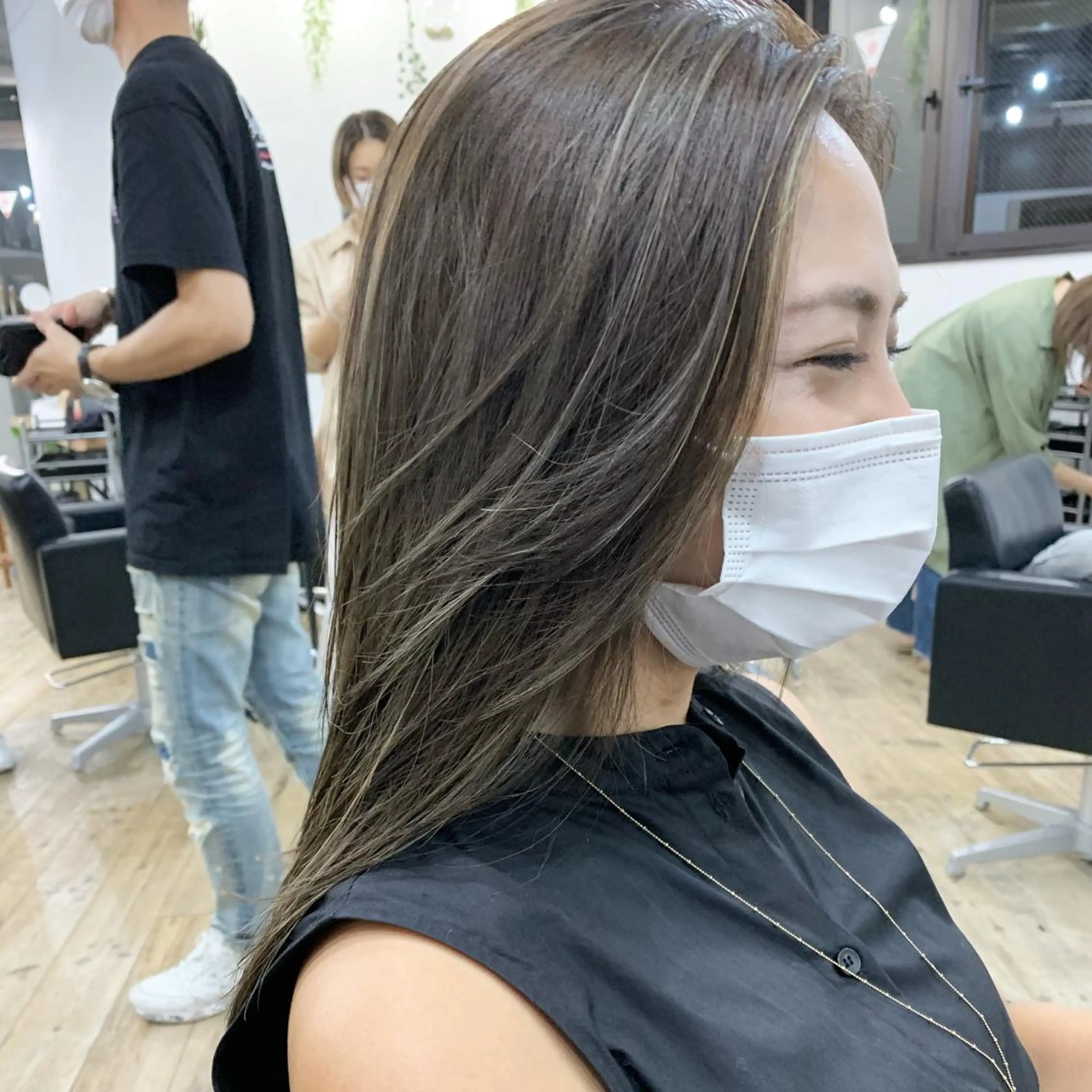セミロング Ways TOKYO所属・北間 寛哉のヘアスタイル