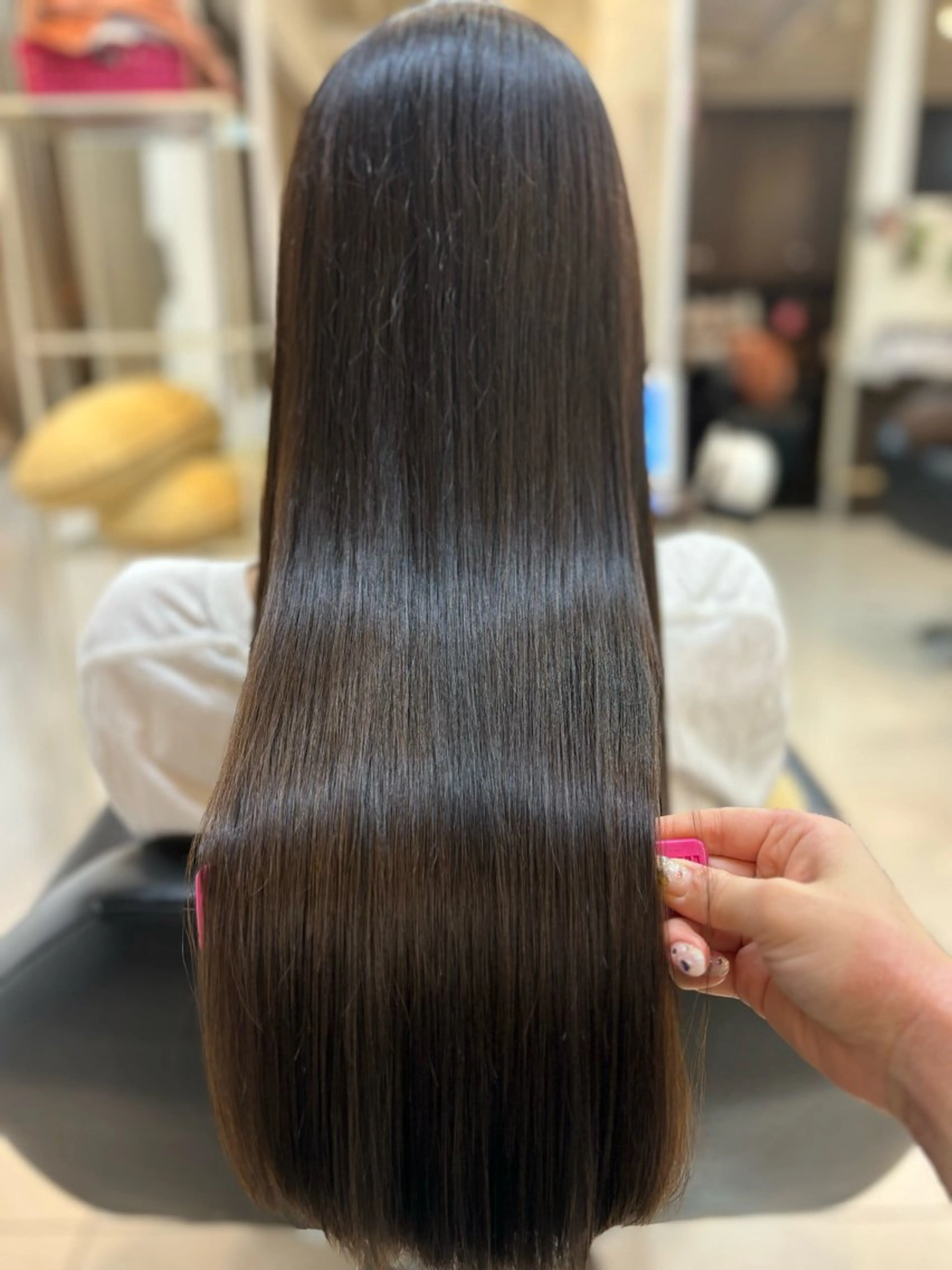 ロング ヘアカラー トリートメント Riko 🎀🍪のヘアスタイル