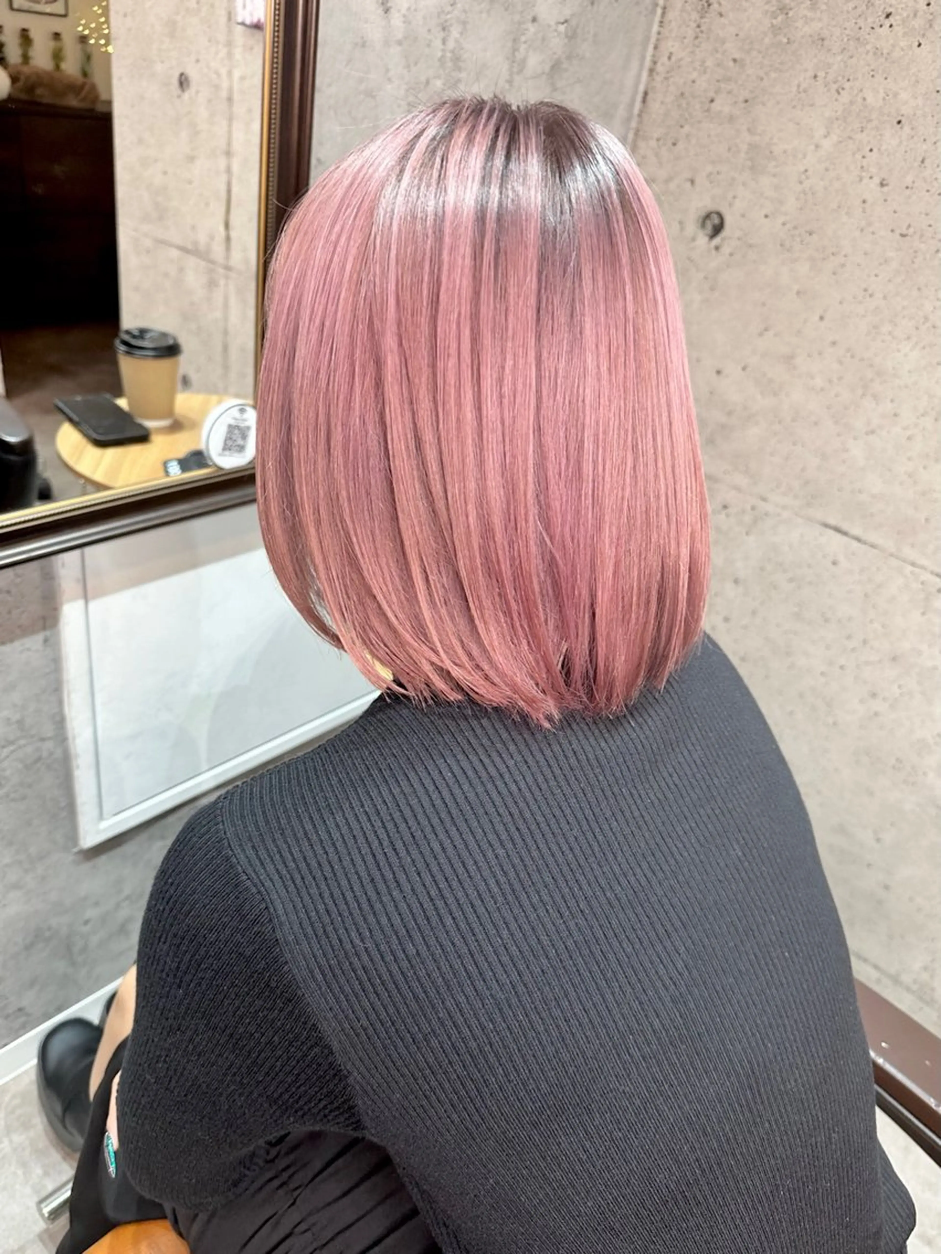 ミディアム ヘアカラー 🔷ブリーチバレイヤ ージュ🔷飯野達也のヘアスタイル