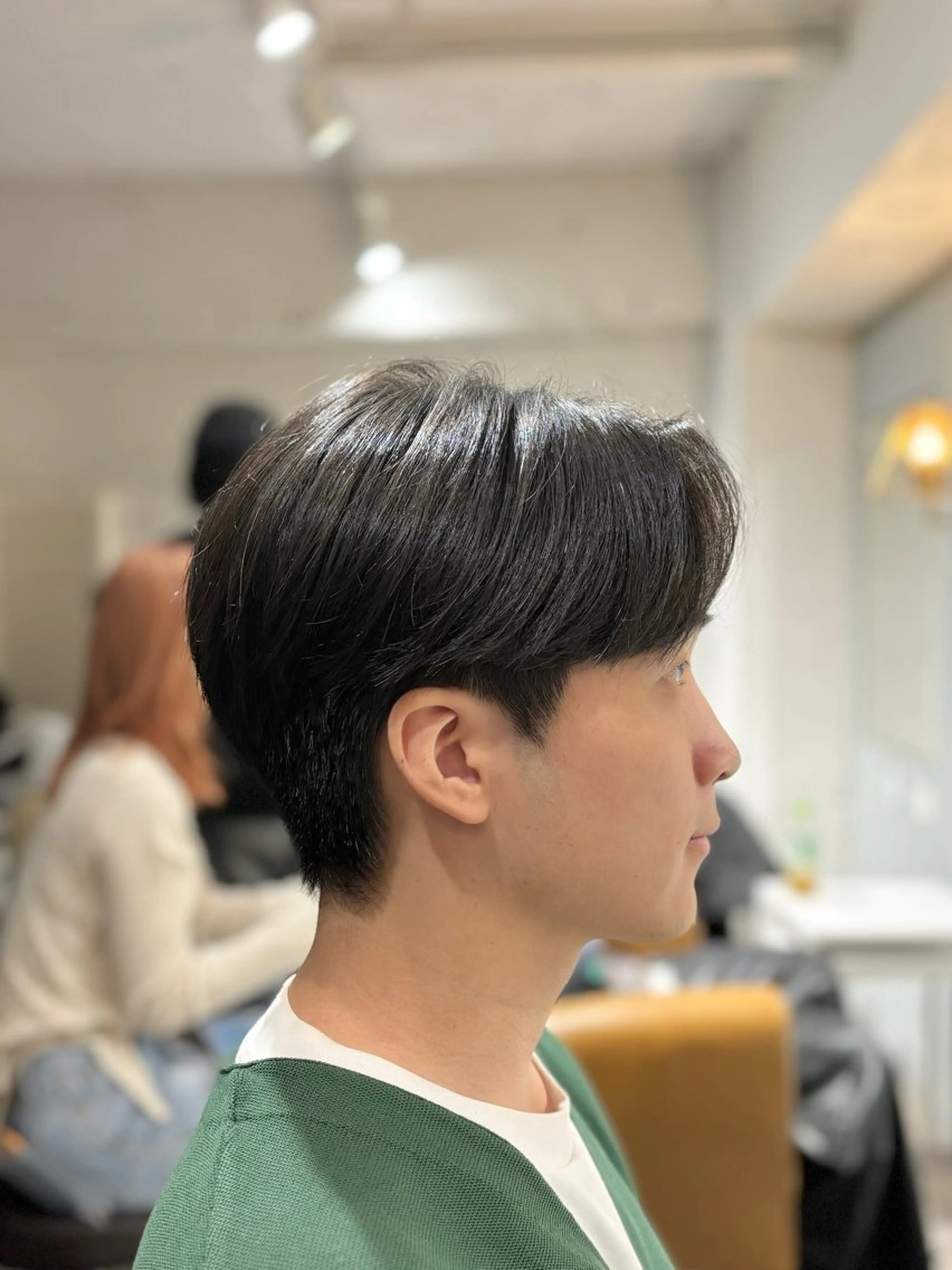 ショート パーマ メンズ カット パーマ 韓国メンズヘア/ ダウンパーマ/歩夢のヘアスタイル