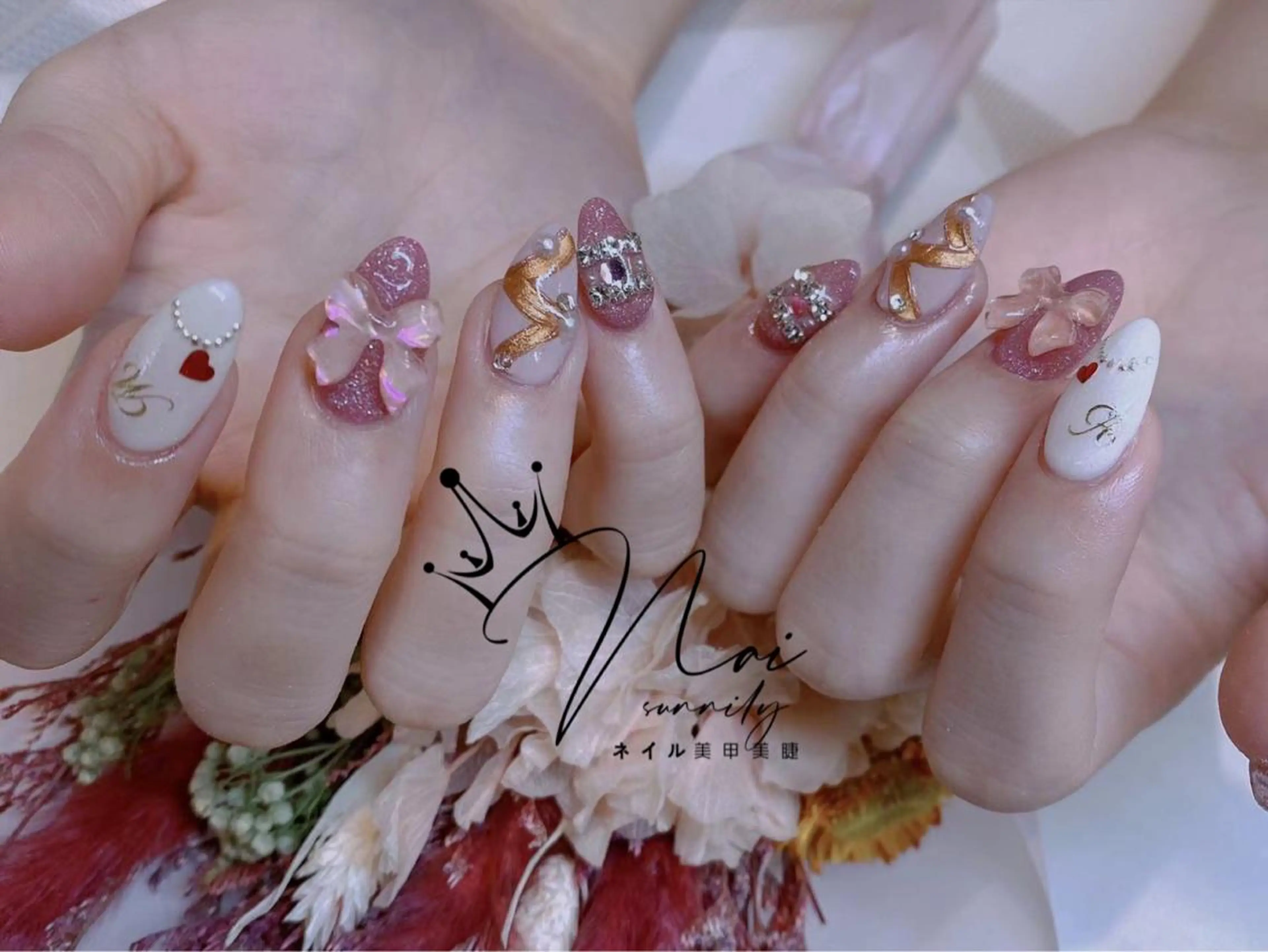 ネイル 長さだし専門店 M2 rikaのネイルデザイン