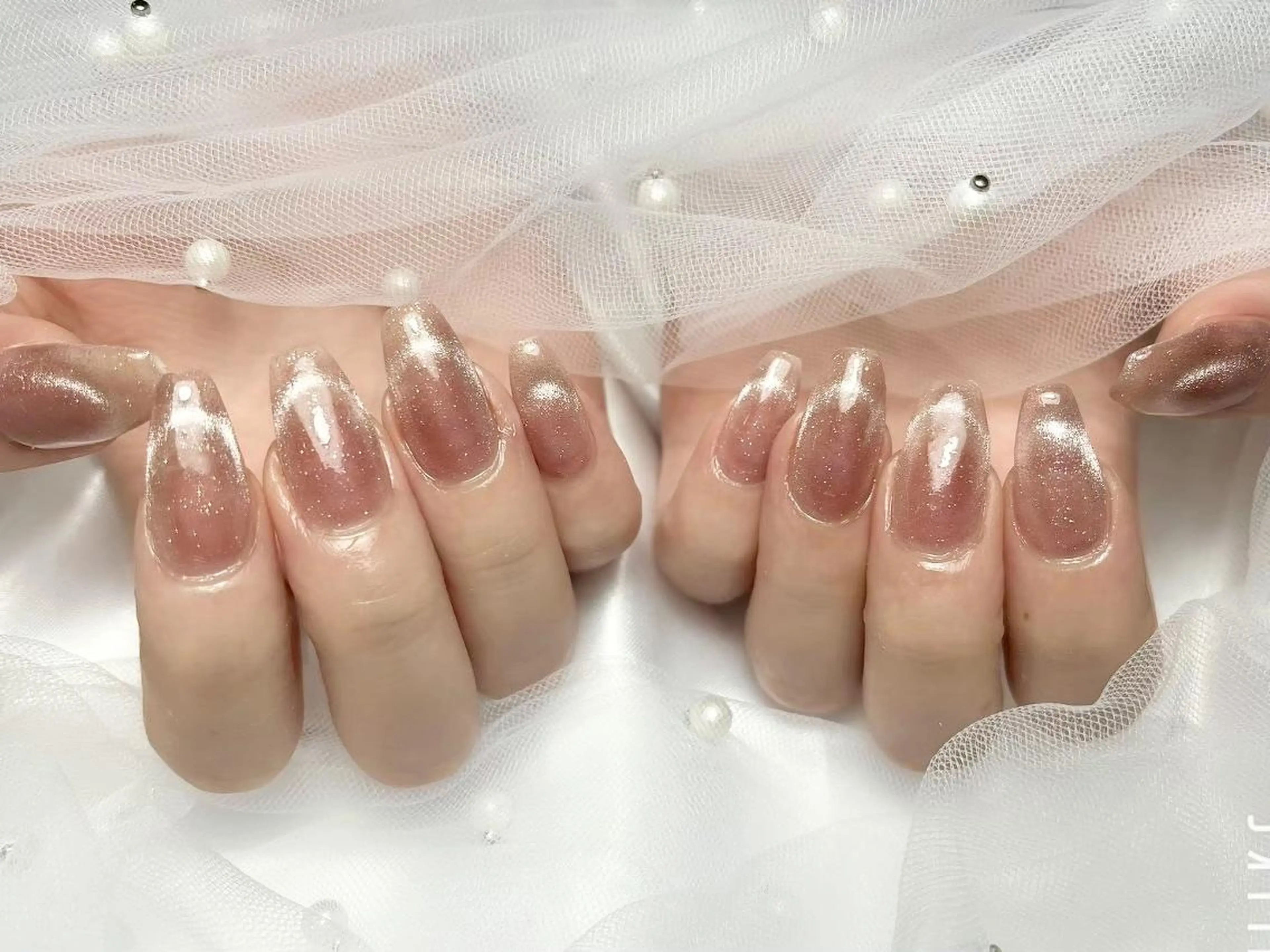 ネイル ワンカラーネイル ハンドネイル ハンドケア peTiT saori🌼のネイルデザイン