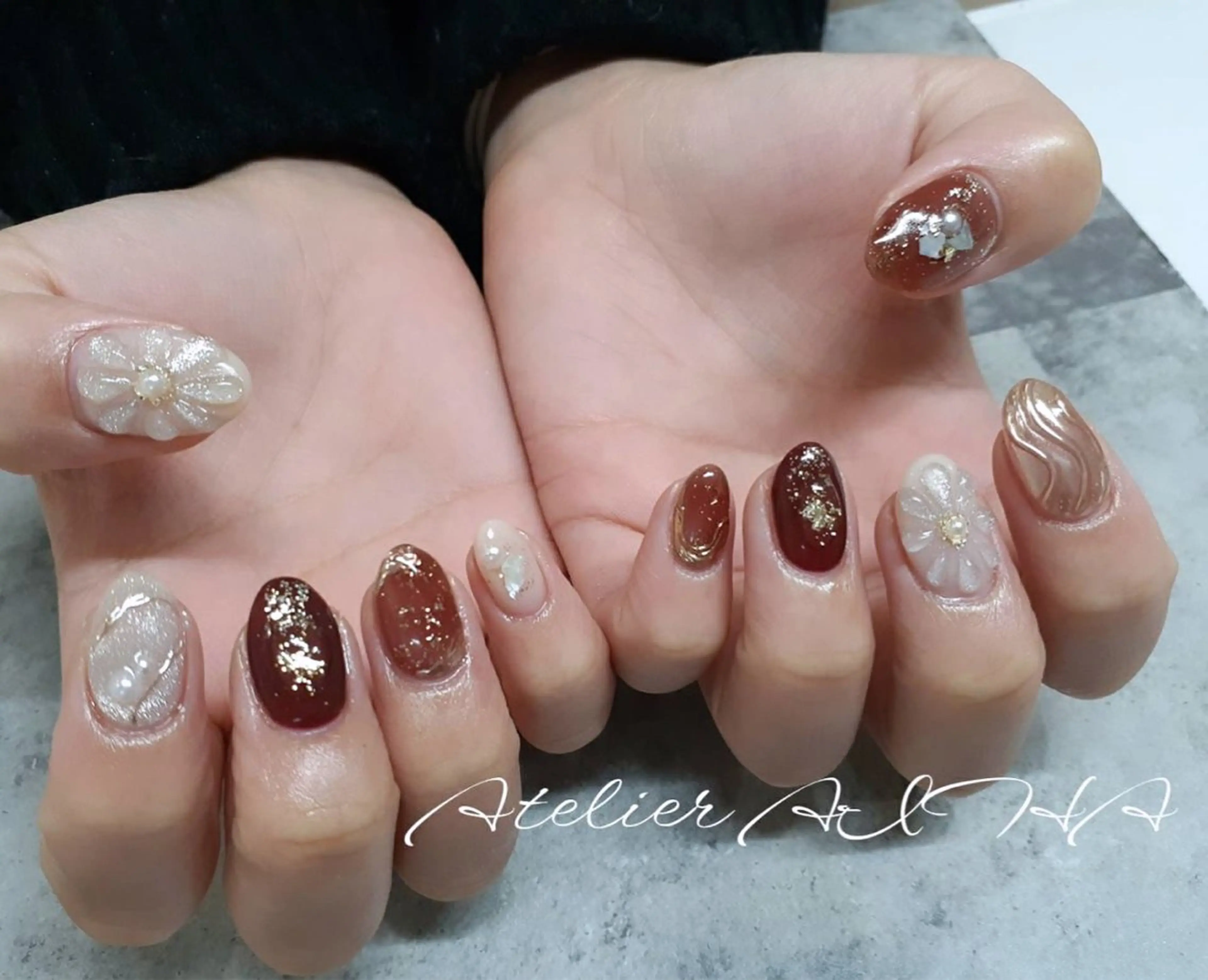 ネイル アトリエAIHA所属・アトリエAIHA★ フィルイン推奨サロンのネイルデザイン