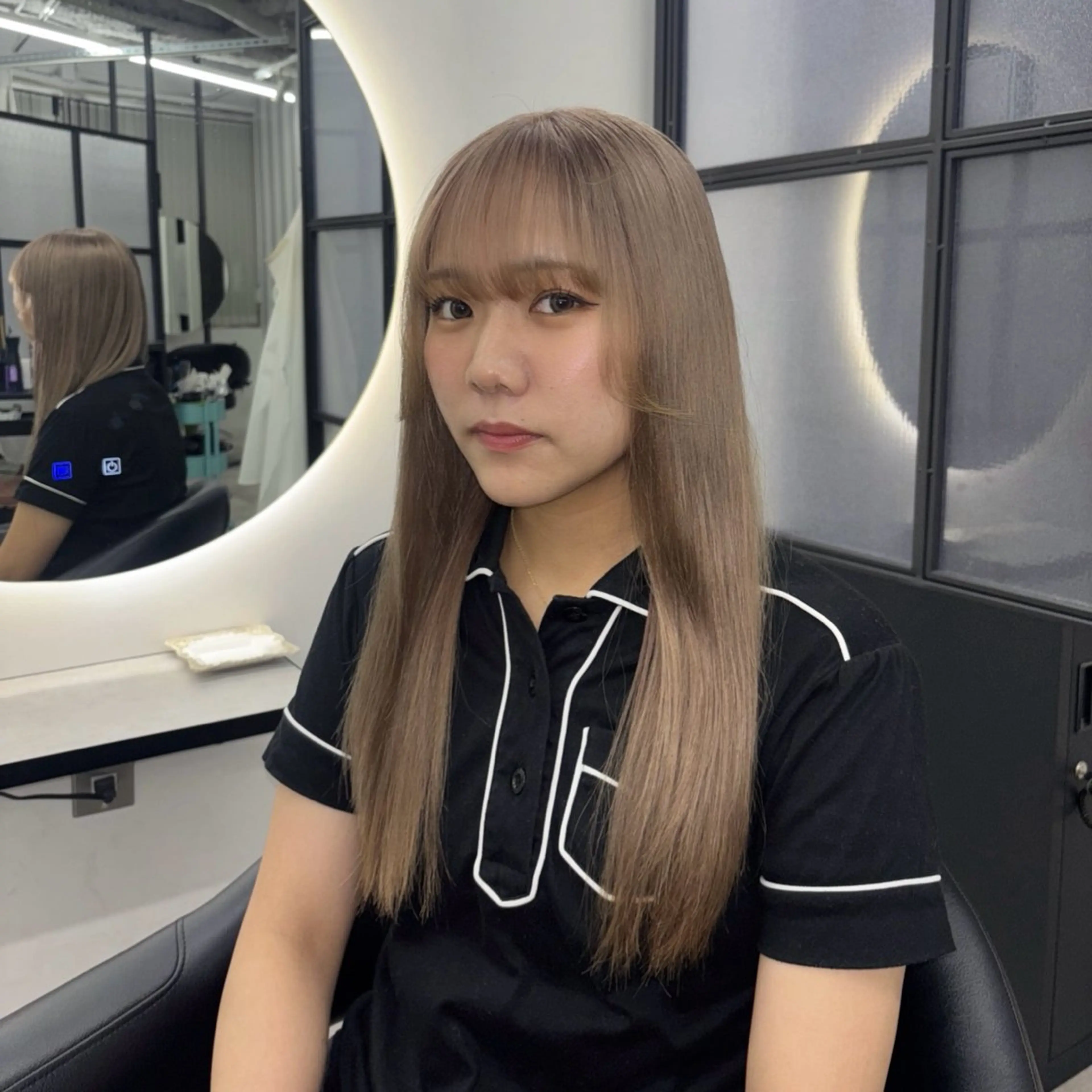 ロング カラー ヘアカラー Ren. 🦋デザインカラーのヘアスタイル