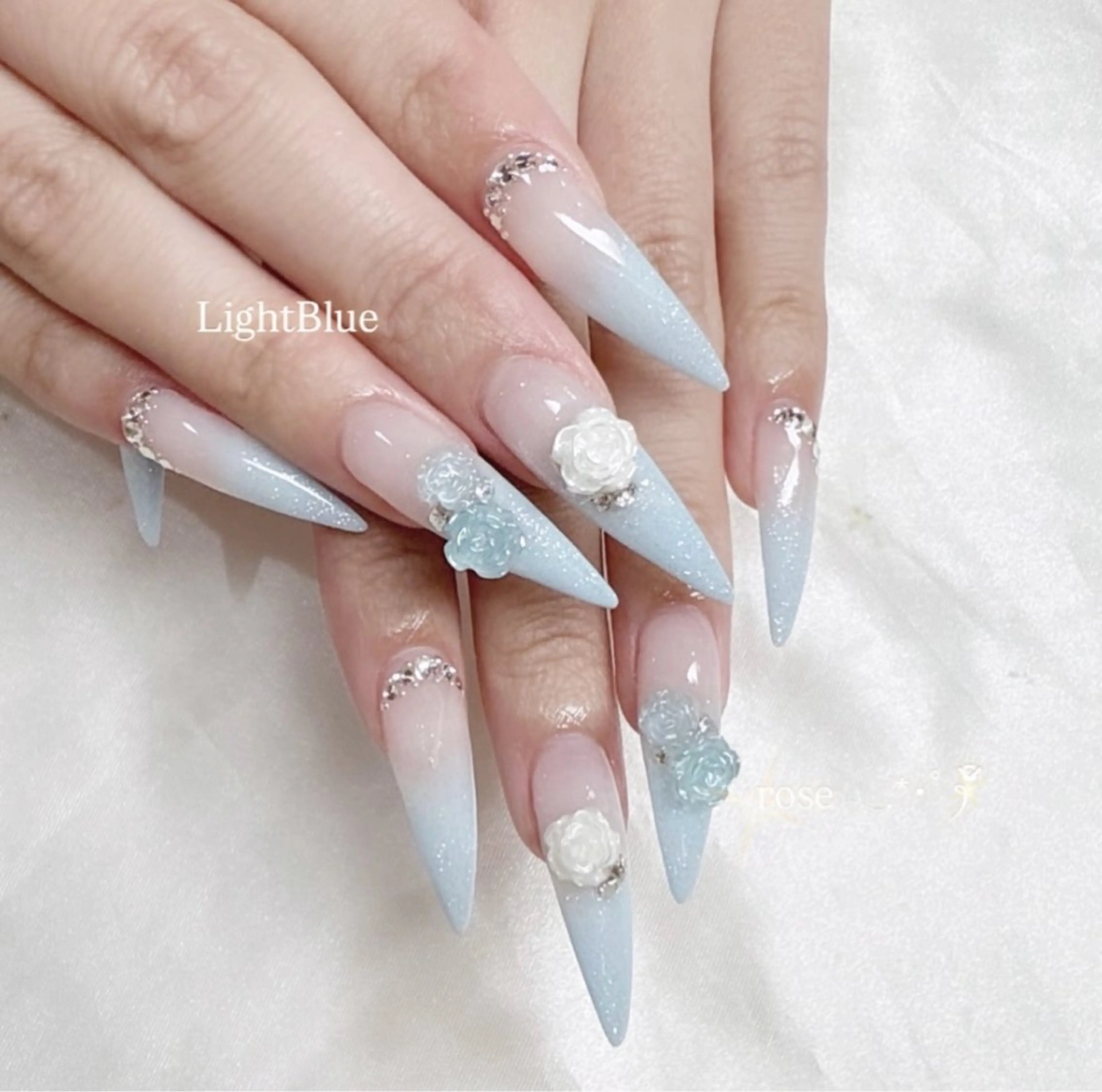 ネイル 韓国ネイル 持ち込み ニュアンスネイル ネイルチップ ハンドネイル TABI ANA.CHUOのネイルデザイン