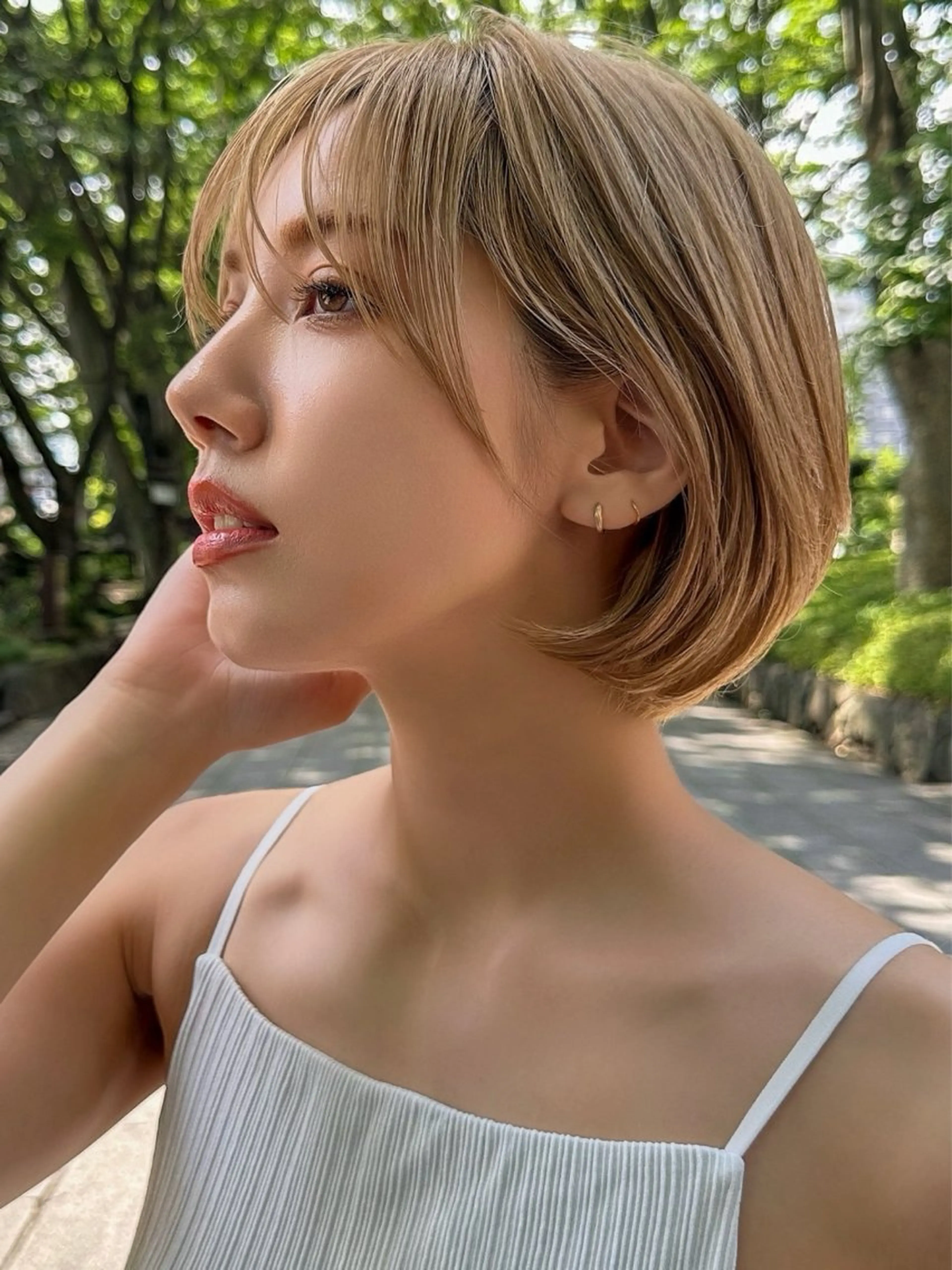 ショート カット ヘアカラー トリートメント ヘッドスパ taiga ショート /レイヤー/矯正🌈のヘアスタイル