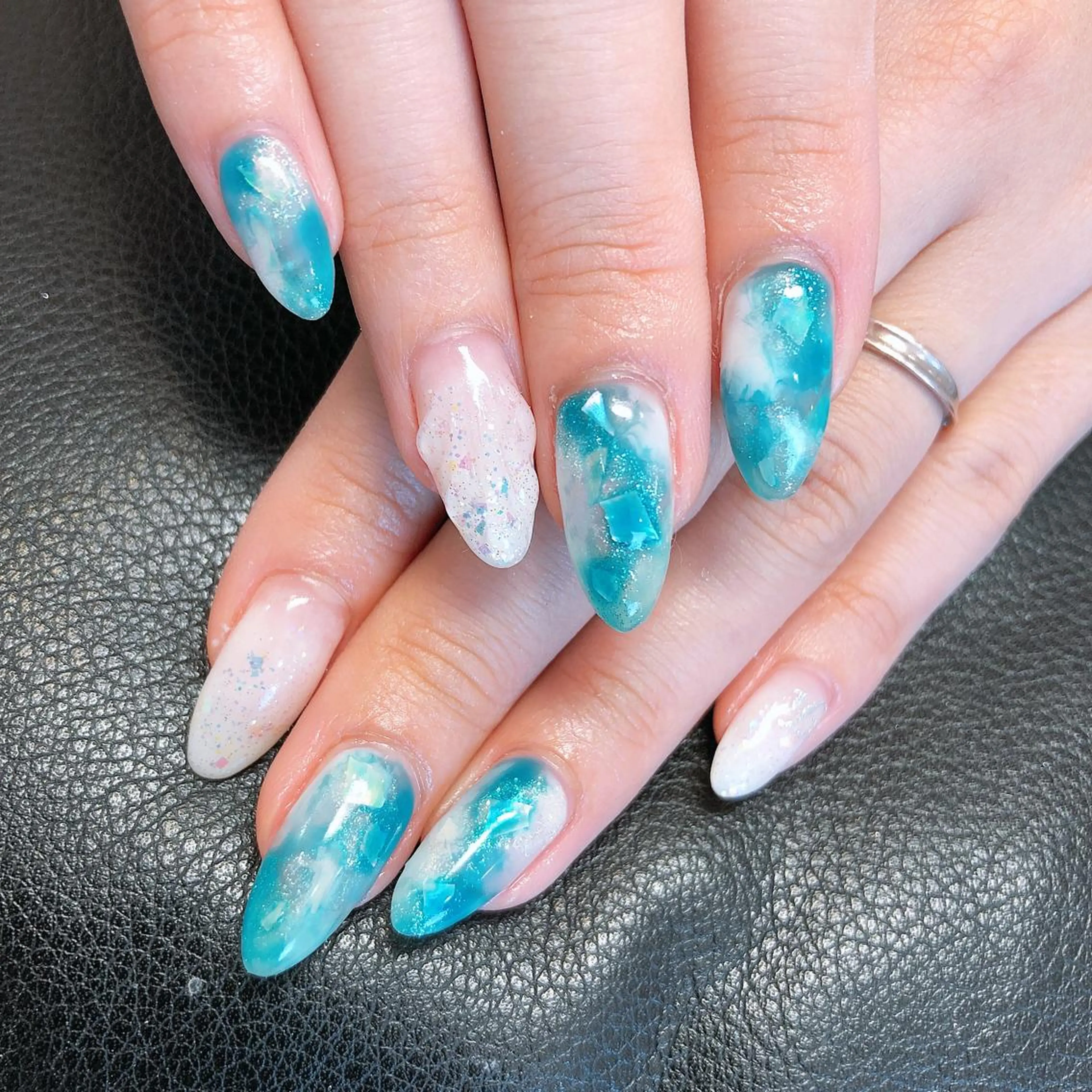 ネイル グリーン Nail salon  Stella所属・Nail salon Stellaのネイルデザイン