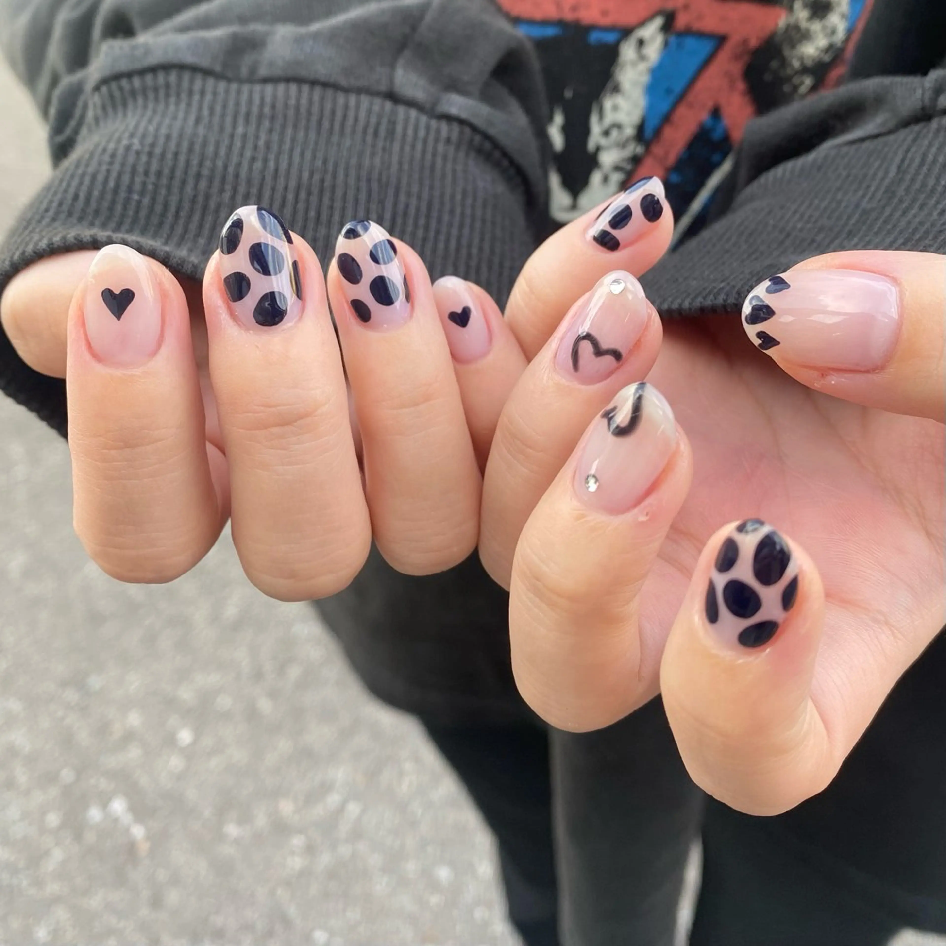 ネイル ハンドネイル フットネイル nano/きもかわ nail🐬🫧のネイルデザイン