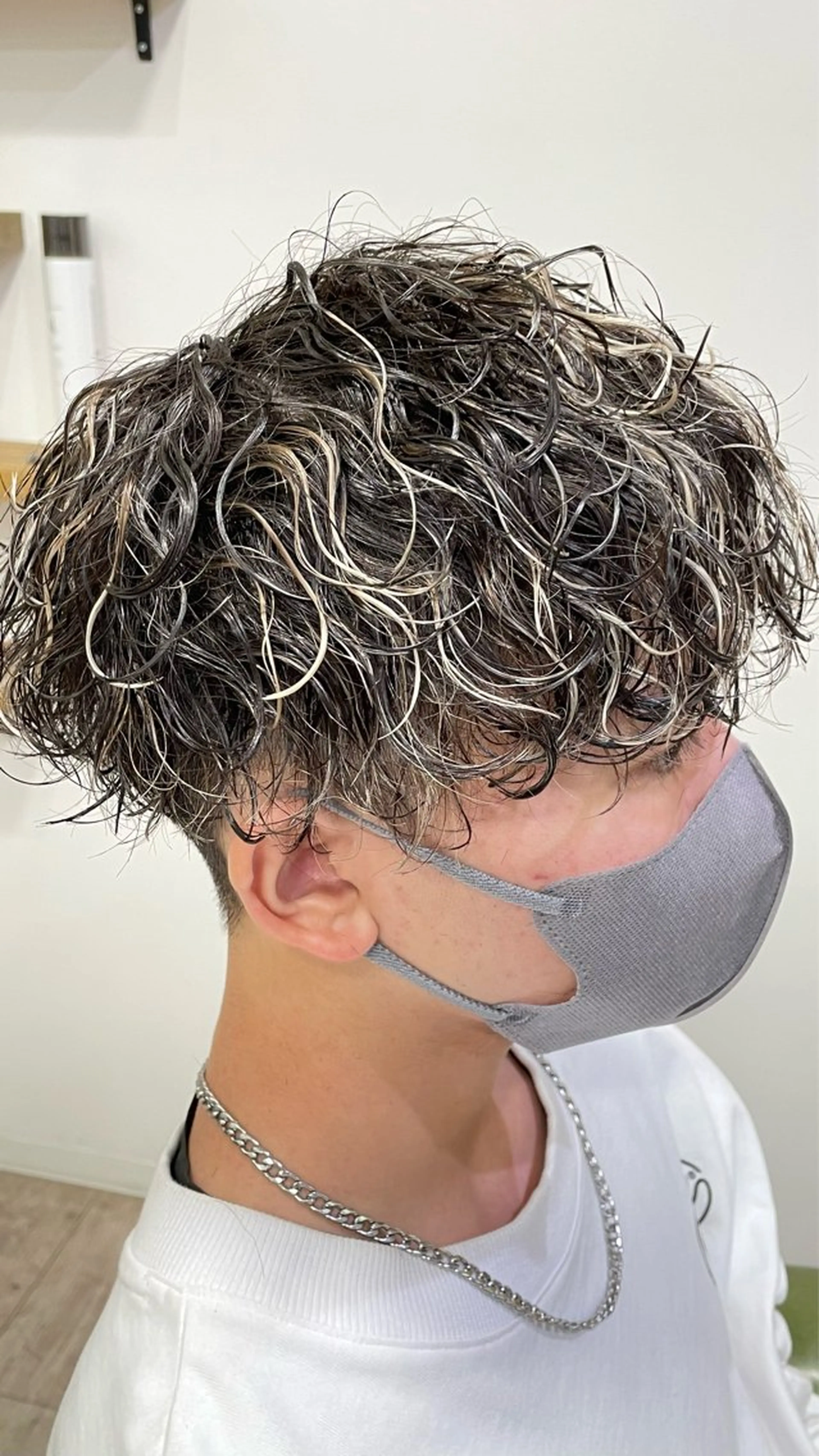 カラー パーマ メンズ 🏁片倉 玲旺🏁のヘアスタイル