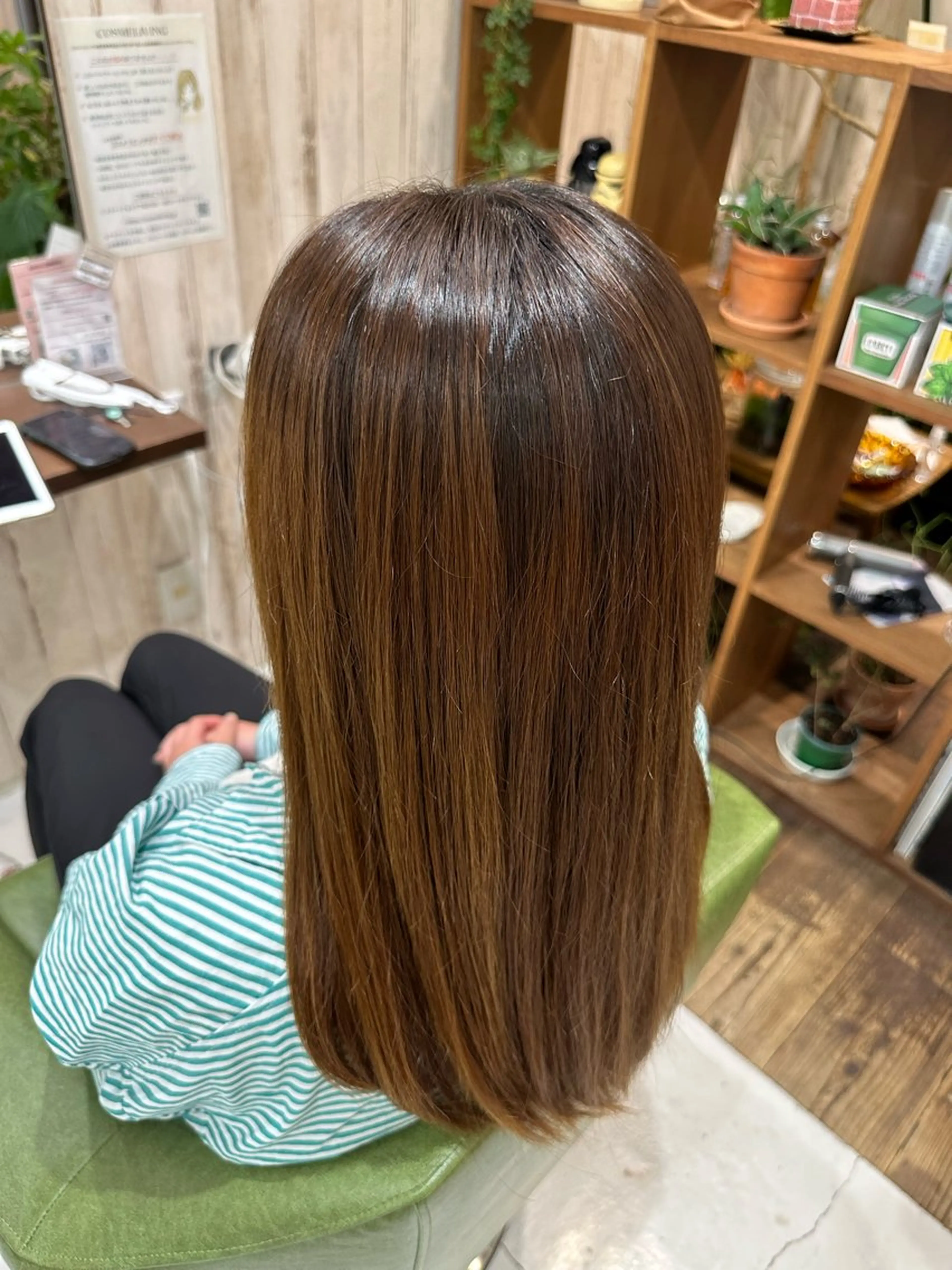 ロング 森田 美帆のヘアスタイル