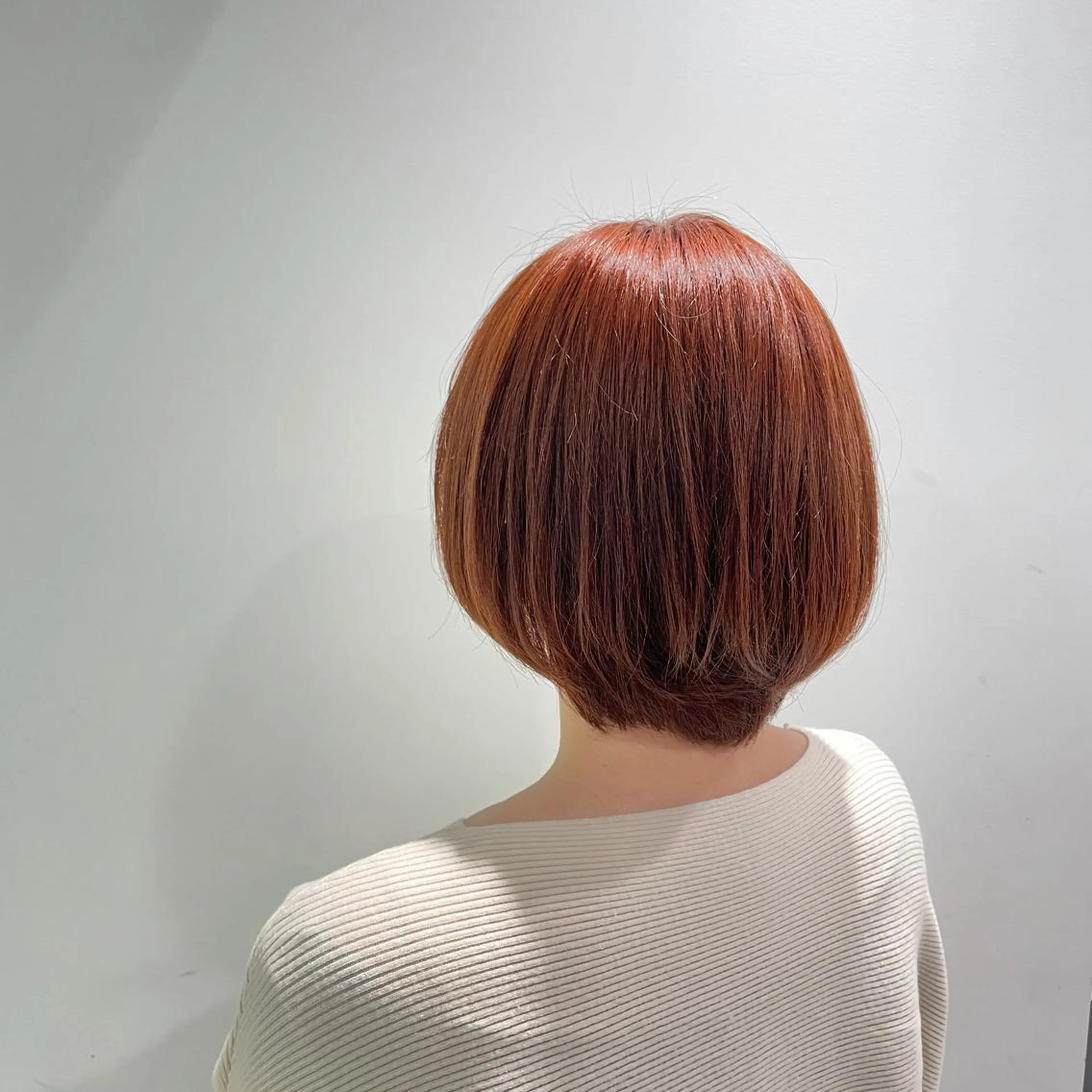 ミディアム カラー ヘアカラー トリートメント ヘアセット I'S.横浜所属・赤み消しカラー 🍀JUNKIのヘアスタイル