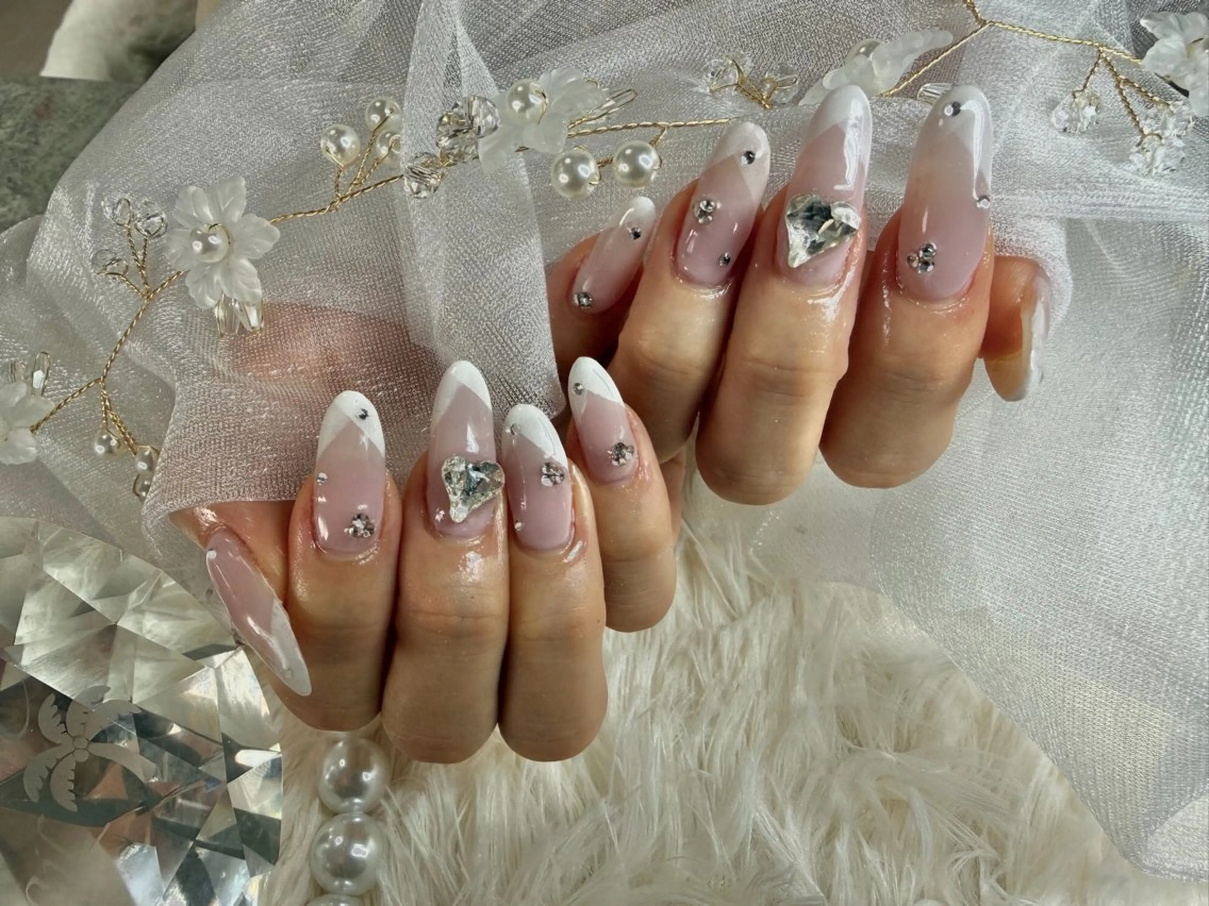 ネイル 持ち込み ネイルチップ 佐野 愛美のネイルデザイン