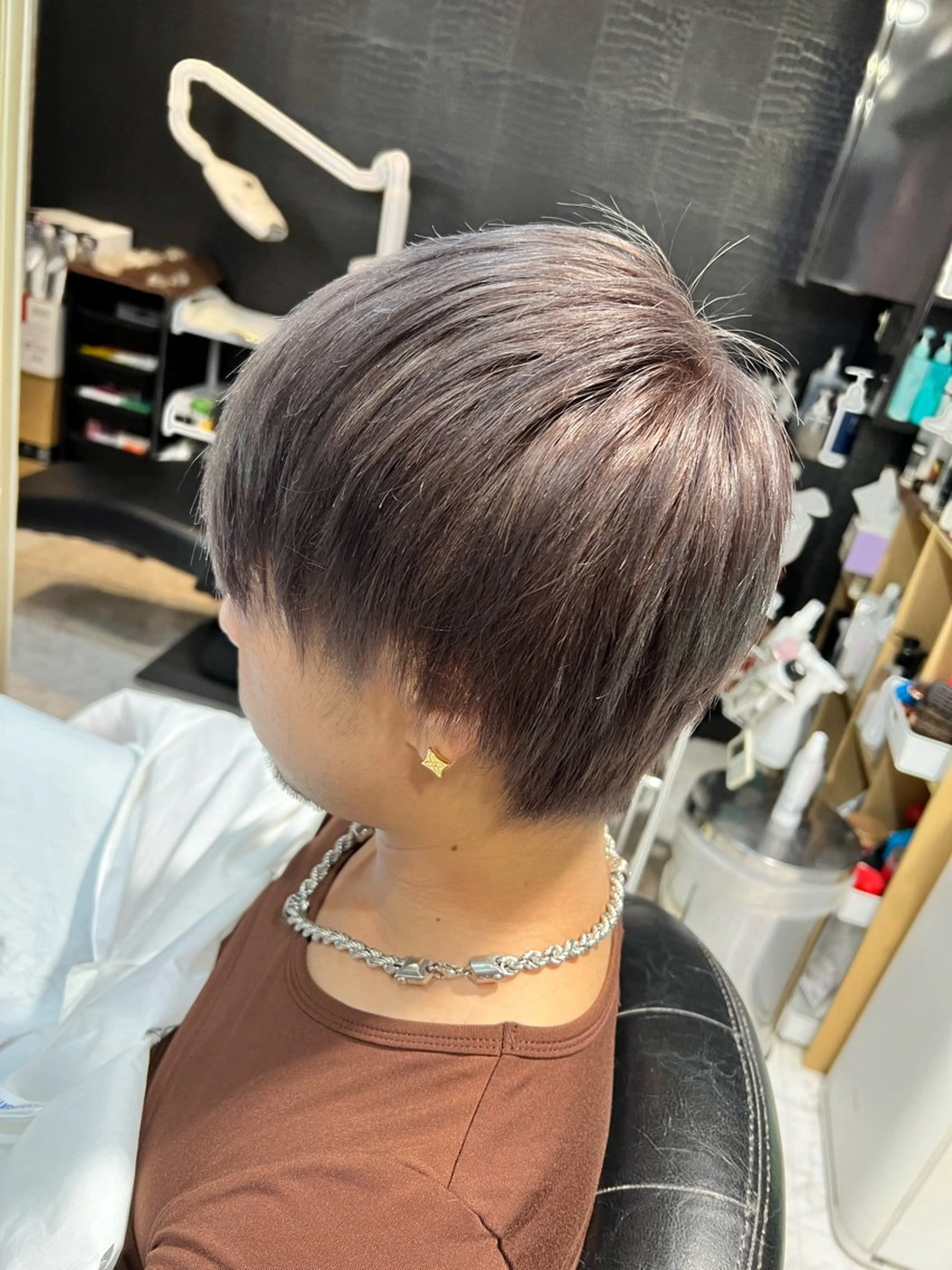 ショート カラー ヘアカラー トリートメント hair salonJEWEL所属・✨jewel✨ naokiのヘアスタイル