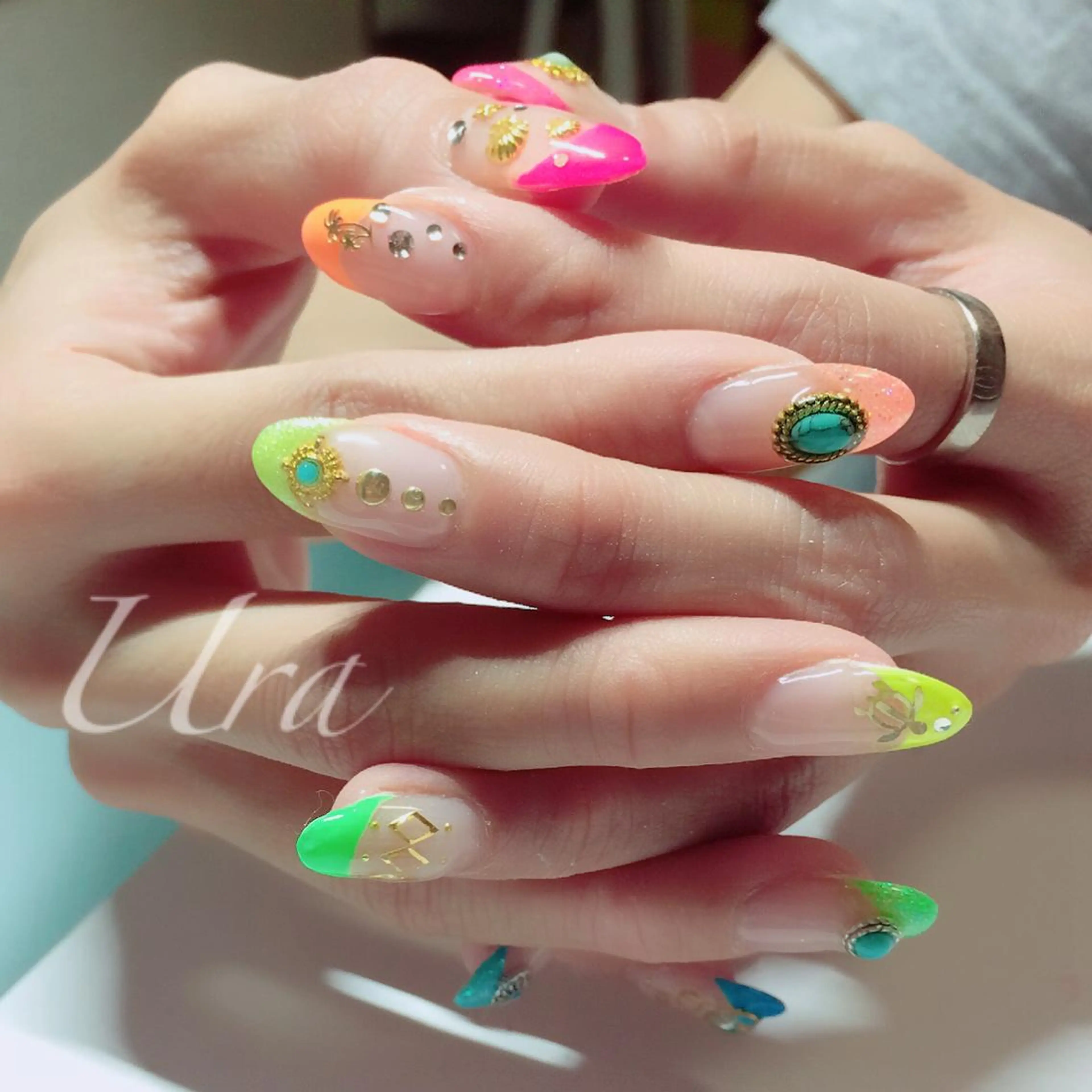 ネイル フレンチネイル UrakoNail 《nail》のネイルデザイン